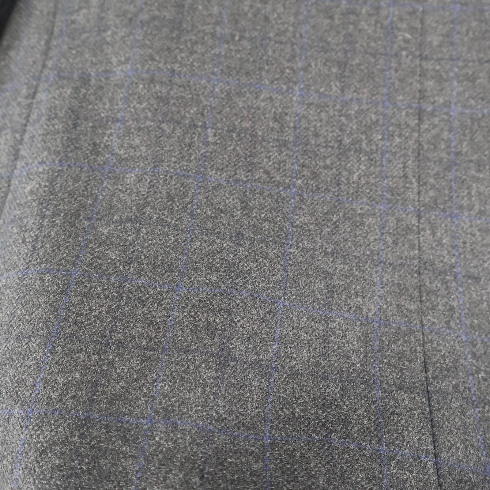 Stafford Stafford Executive Wool Cashmere Blazer Men 40L Gray Classic Size 40L - 7 Thumbnail