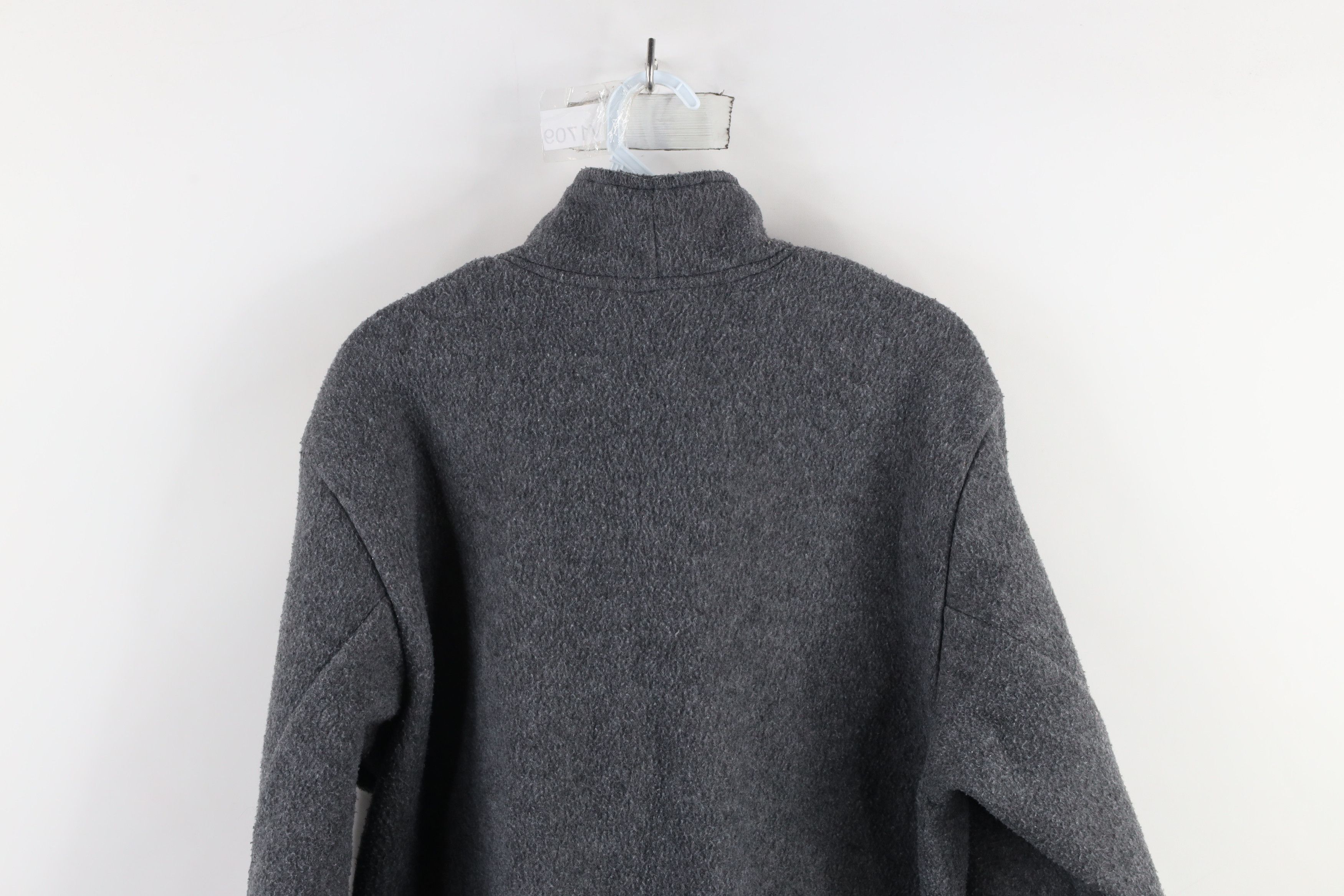 UNIONBAY × Vintage Vintage 90s Union Bay Half Zip Fleece Pullover Sweater Gray Size US M / EU 48-50 / 2 - 8 Thumbnail
