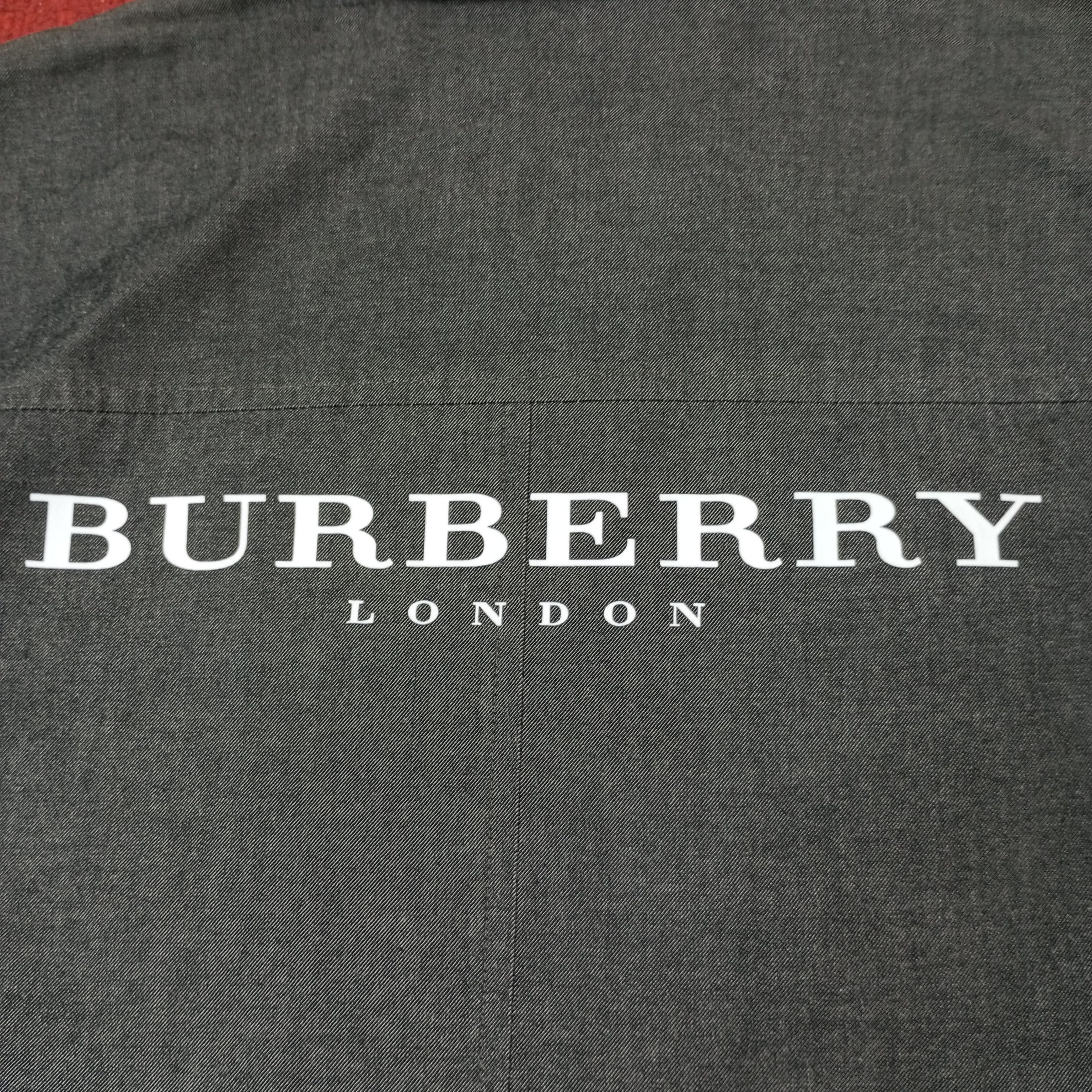 Burberry × Vintage Burberry London Fashion Brand Custom Art Jacket c222n17 Size US L / EU 52-54 / 3 - 2 Thumbnail