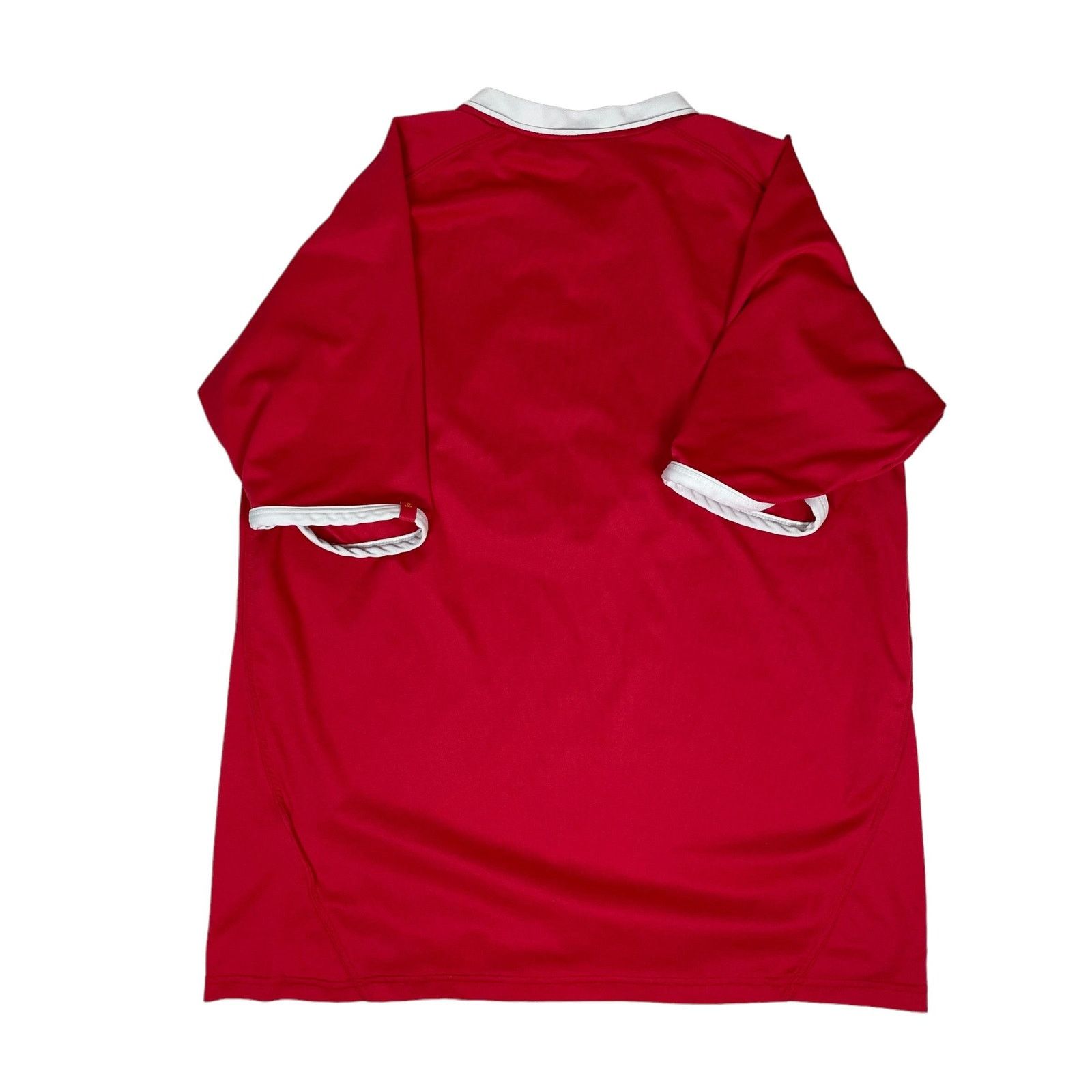 Reebok Reebok Hydromove Mens Red White V-Neck Liverpool F.C. Jersey Size US L / EU 52-54 / 3 - 9 Thumbnail