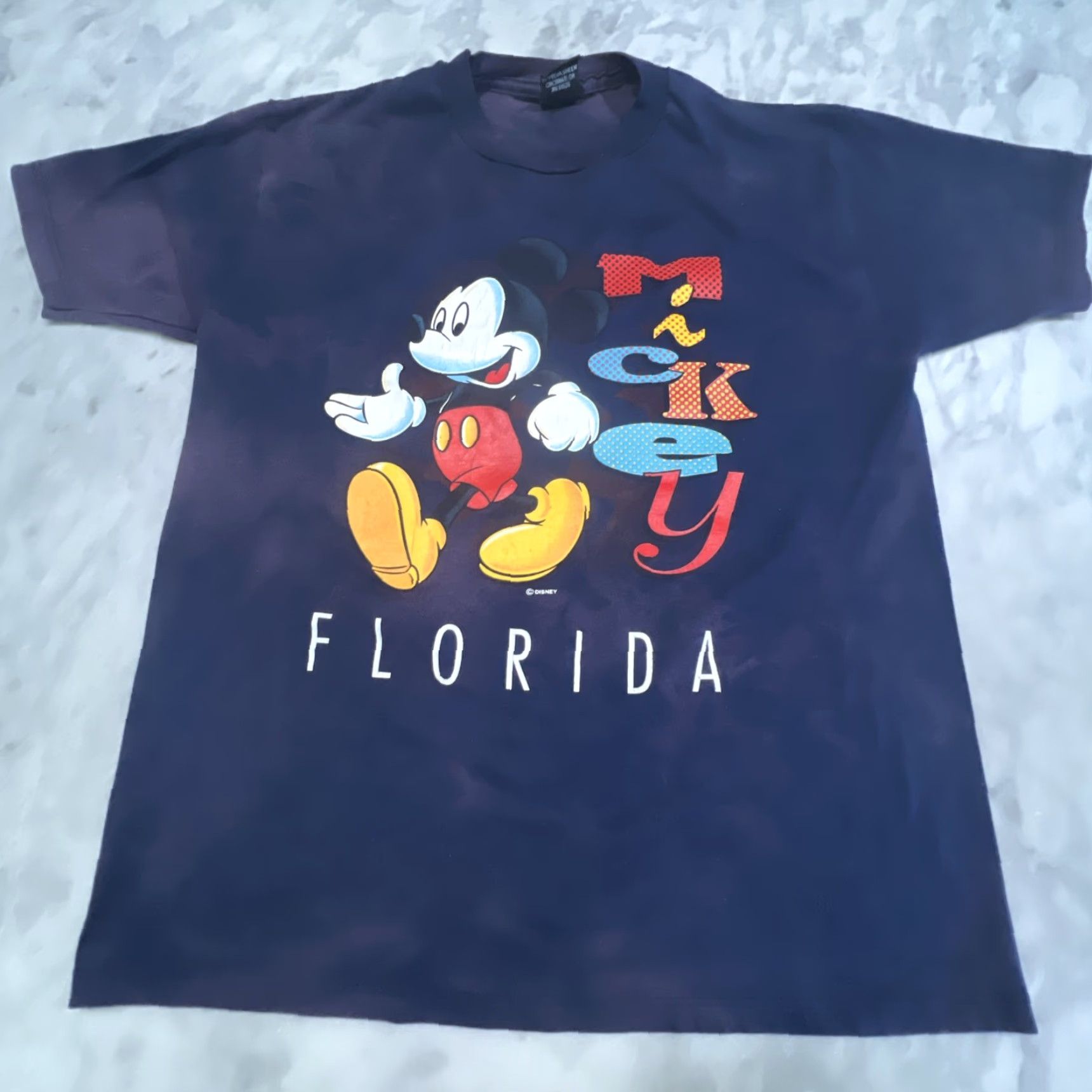 Mickey Unlimited VINTAGE Mickey Unlimited Disney Mickey Mouse Florida Graphic T-Shirt Adult XL Blue Size US XL / EU 56 / 4 - 2 Thumbnail