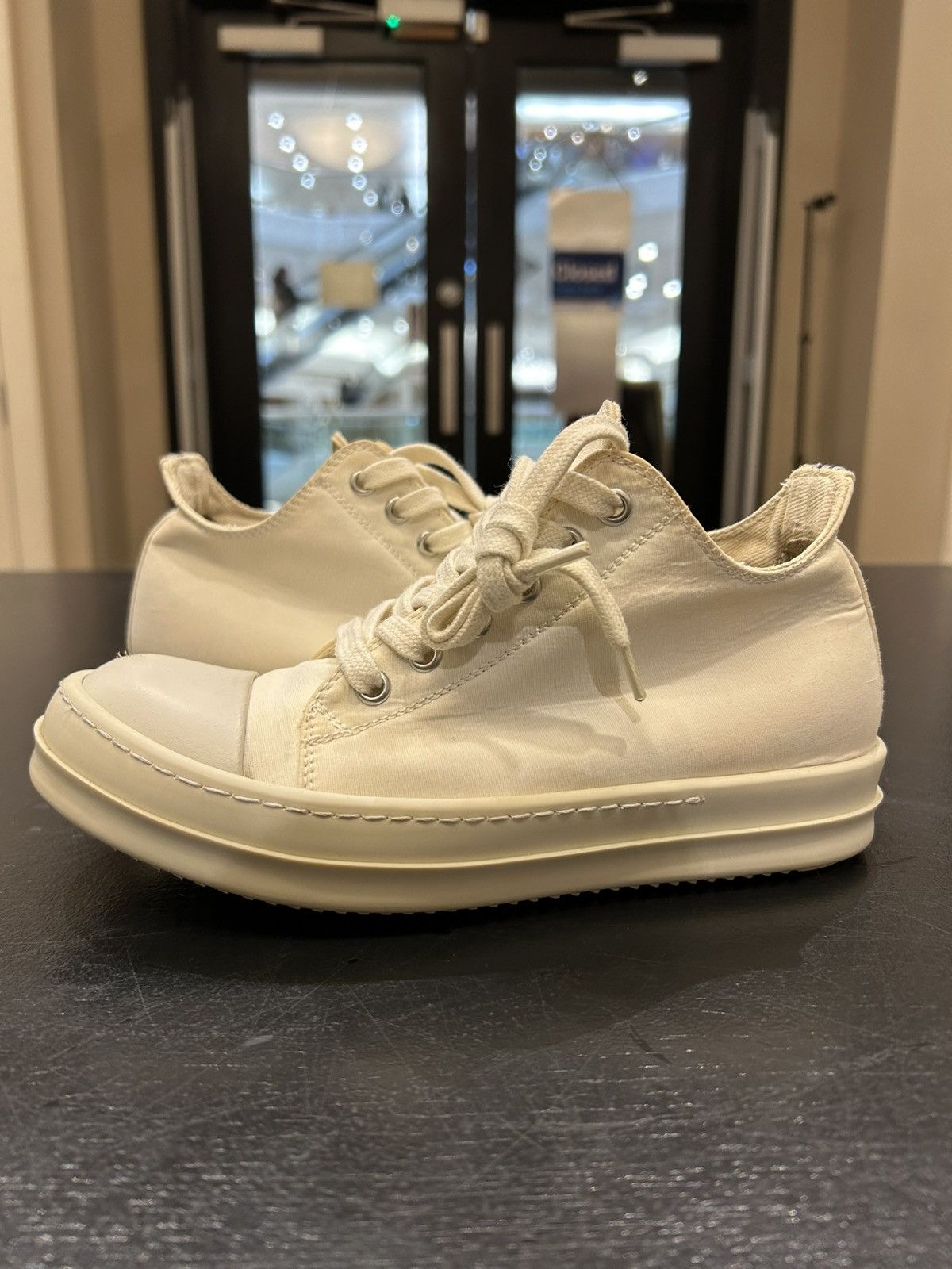 Rick Owens Rick Owens DRKSHDW Ramones Low Top Sneakers Size US 4 / IT 34 - 2 Thumbnail