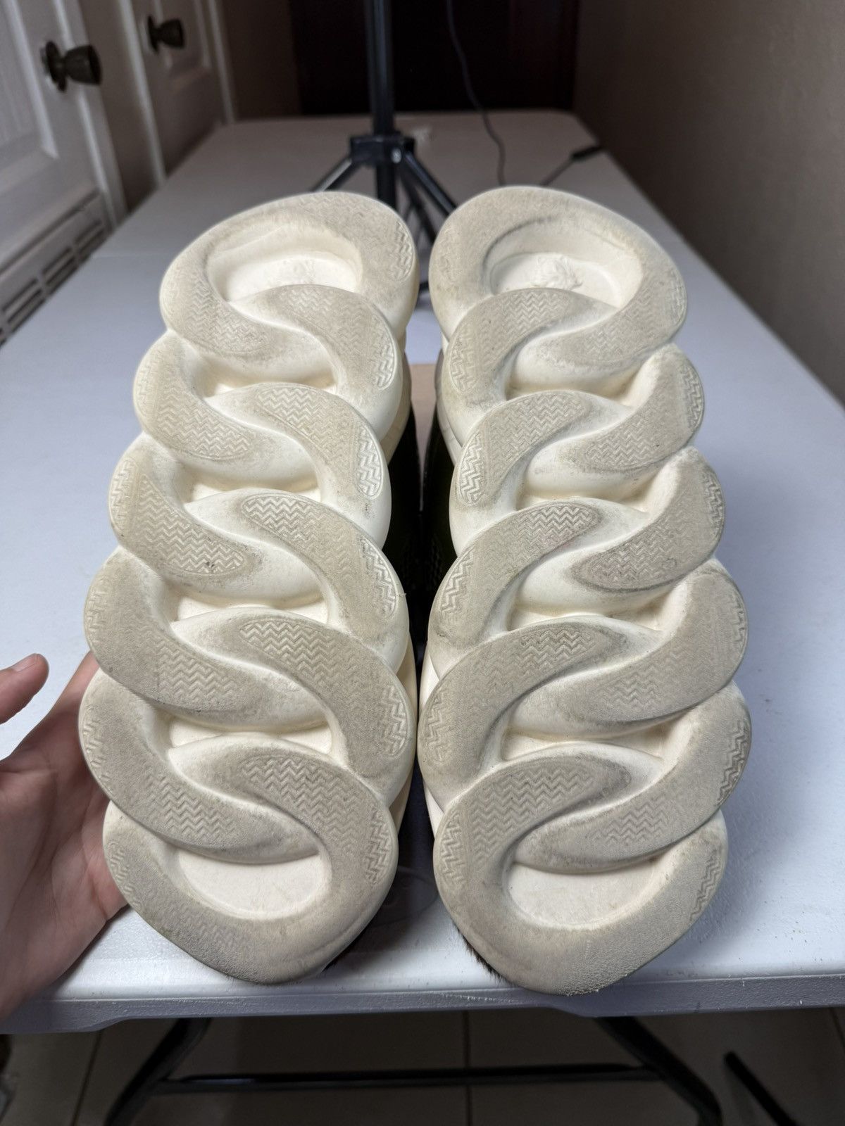 Versace Versace Chain Reaction Animal Sneakers sz 43 Size US 10 / EU 43 - 11 Thumbnail
