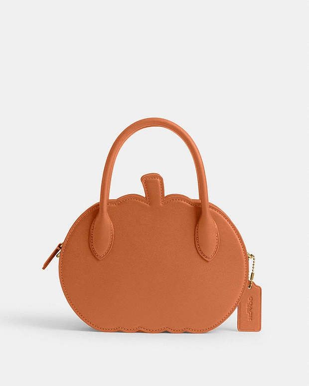 Coach NWT Coach Pumpkin Runway Zipper Leather Crossbody cu868 Size ONE SIZE - 1 Thumbnail