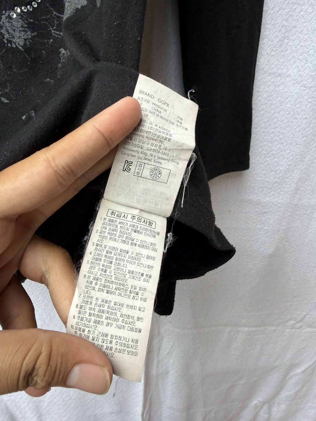 Japanese Brand GGPX SMOKE LONGSLEEVE Size US S / EU 44-46 / 1 - 8 Thumbnail