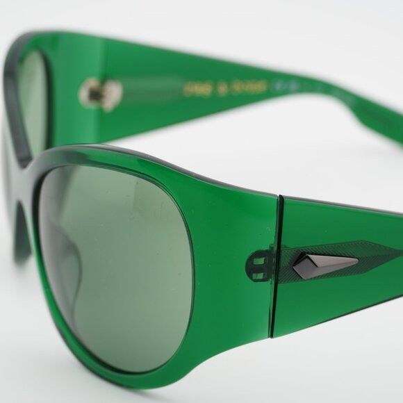 Rag & Bone Rag & Bone RNB6004/S 01ED QT Sunglasses Green Frame Size ONE SIZE - 2 Thumbnail