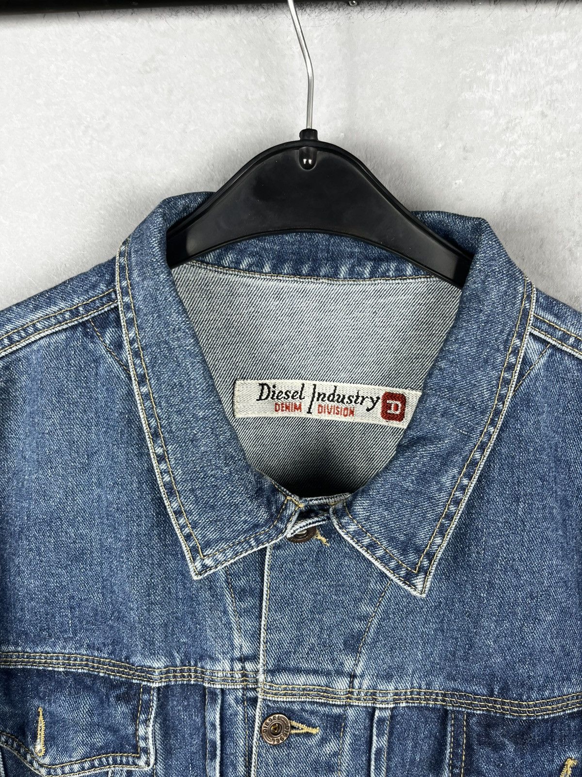 Diesel × Vintage Diesel denim jacket vintage 90s hype Size US L / EU 52-54 / 3 - 10 Thumbnail