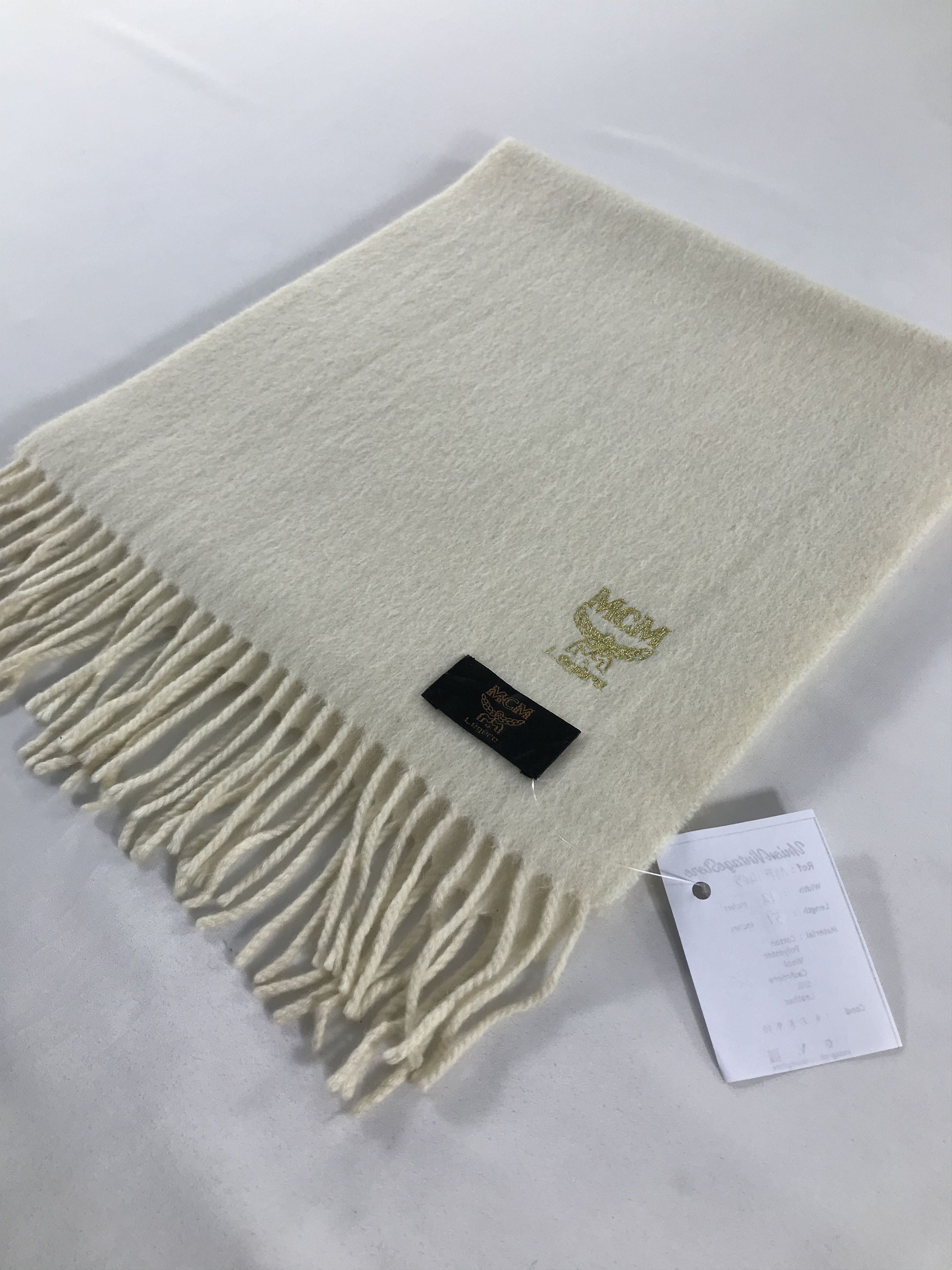MCM Vintage MCM Scarf/Muffler/Neckwear MF1405 Size ONE SIZE - 3 Thumbnail