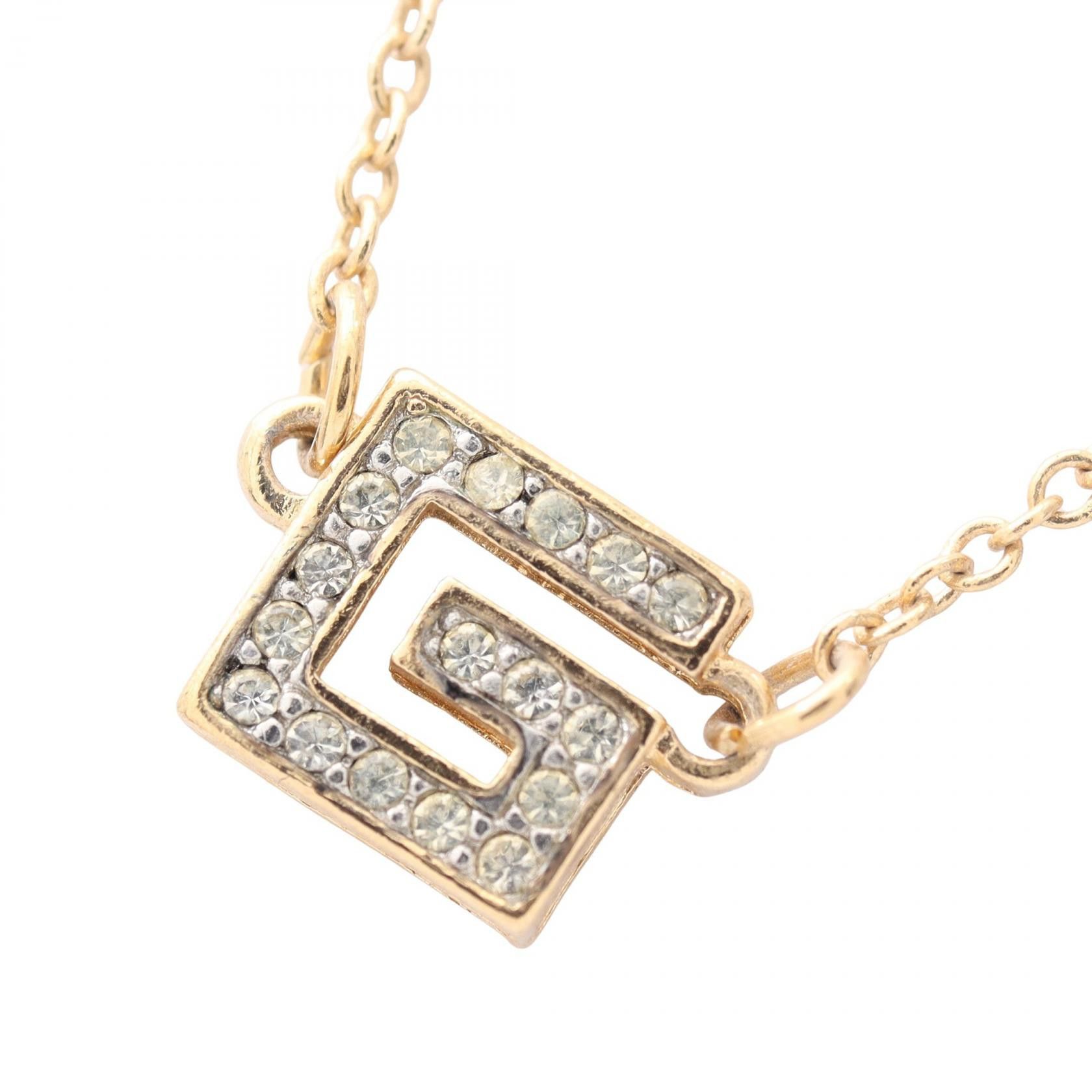 Givenchy Givenchy Givenchy Square G Logo Necklace Metal Necklace DUTY FREE for USA Size ONE SIZE - 1 Thumbnail