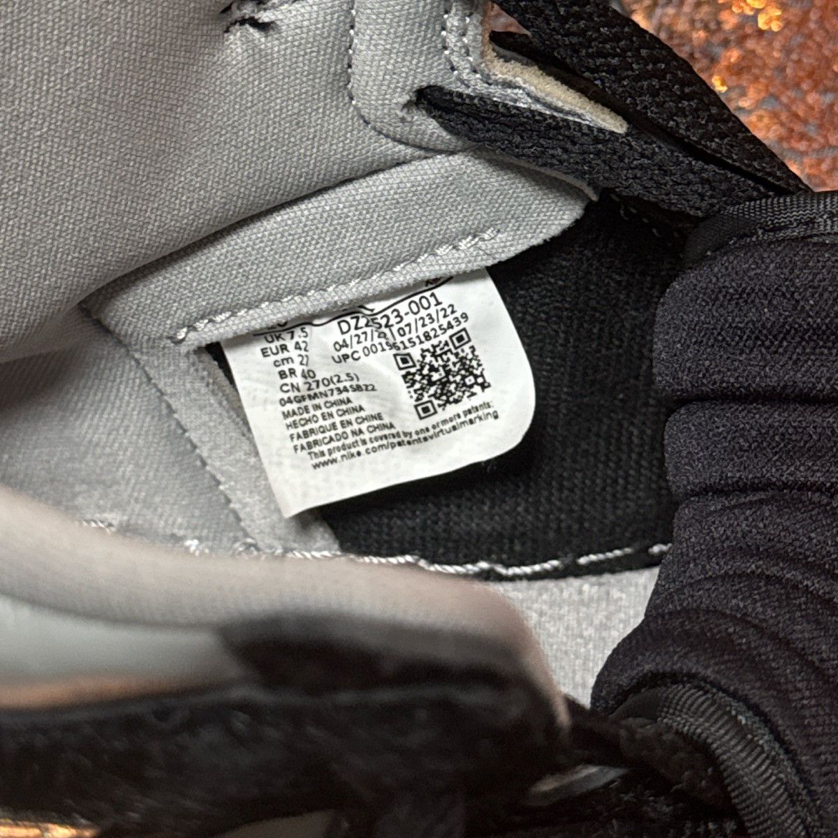 Jordan Brand × Nike Air Jordan 1 “Twist 2.0” WMNS Black/Gray High Top Size US 10 / IT 40 - 5 Thumbnail