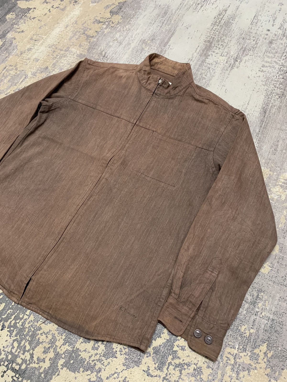 Japanese Brand VTG Renoma Brown Full Zip Utility Jacket Workwear Jacket L Size US L / EU 52-54 / 3 - 3 Thumbnail