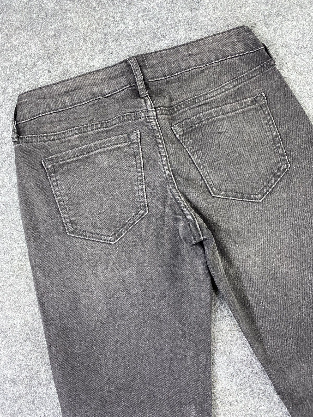 Japanese Brand Old Navy The Rock Star Black Jean's - J1015 Size 27" / US 4 / IT 40 - 6 Thumbnail