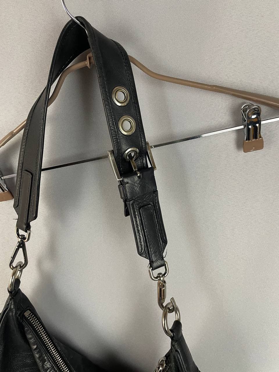 Prada Prada Leather Black Bag Size ONE SIZE - 12 Thumbnail