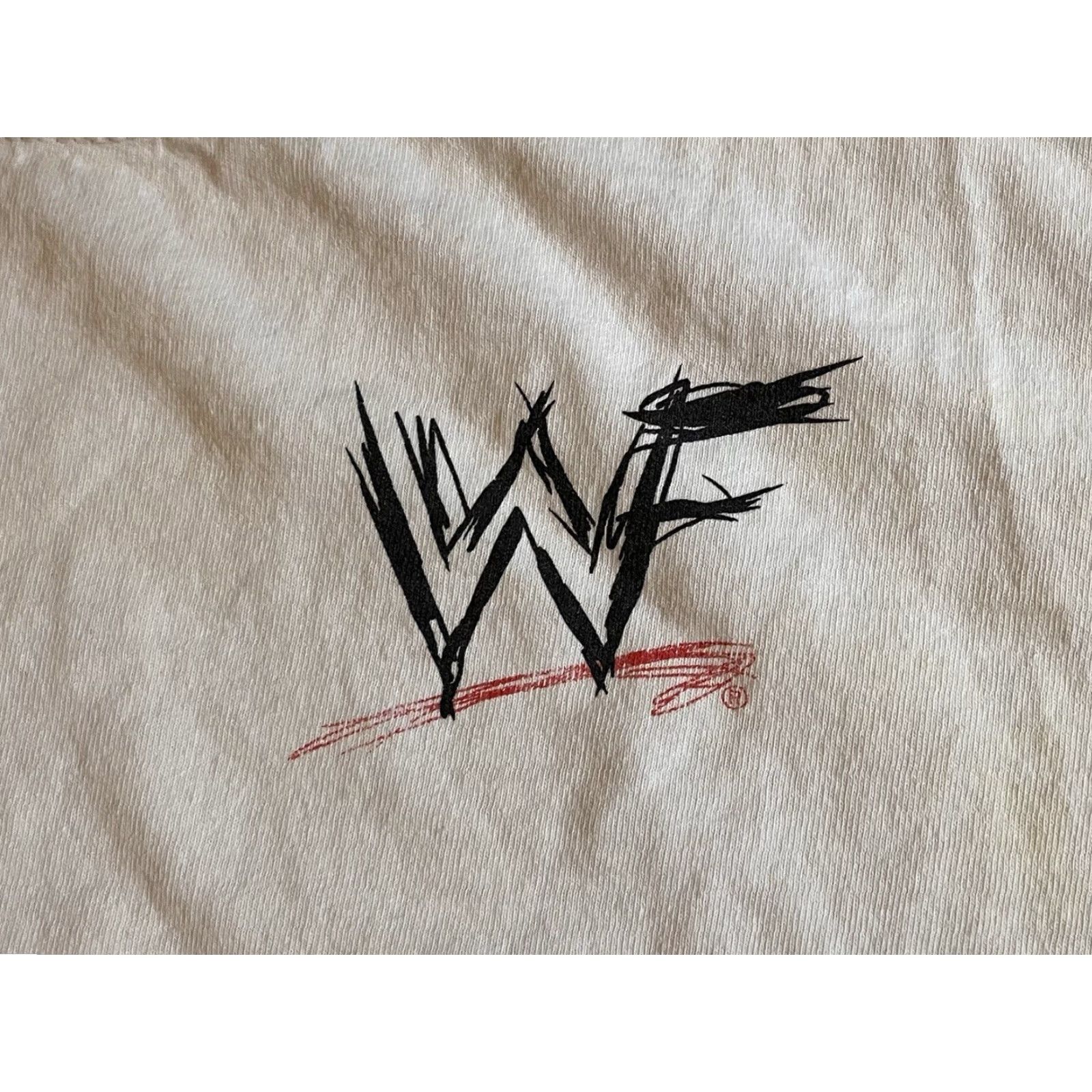 Vintage VINTAGE WWE T-Shirt Men’s 2XL White 2002 Tough Enough 2 Graphic Print Back Singles Extra Sizable? Size US XXL / EU 58 / 5 - 3 Thumbnail