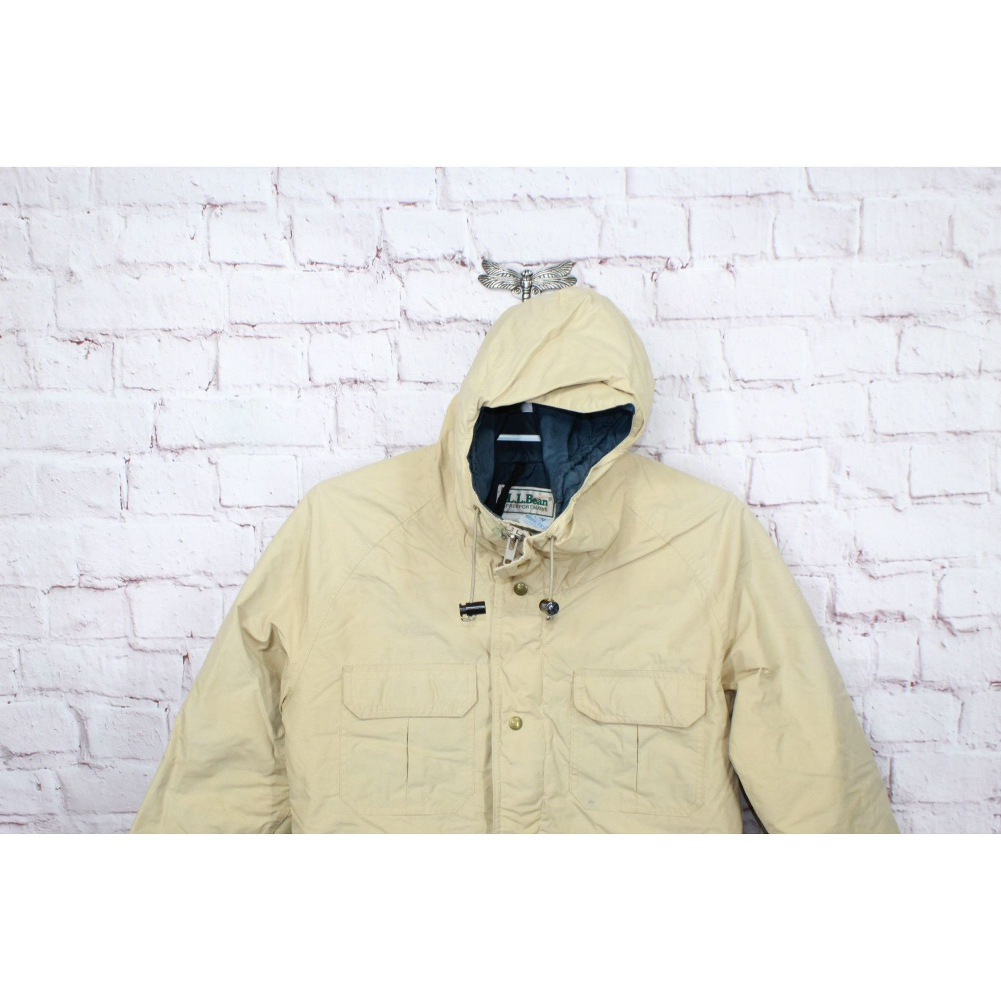 Goretex × L.L. Bean × Vintage Vintage LL Bean Gore-Tex Full Button Zip Rain Jacket Size US M / EU 48-50 / 2 - 2 Thumbnail