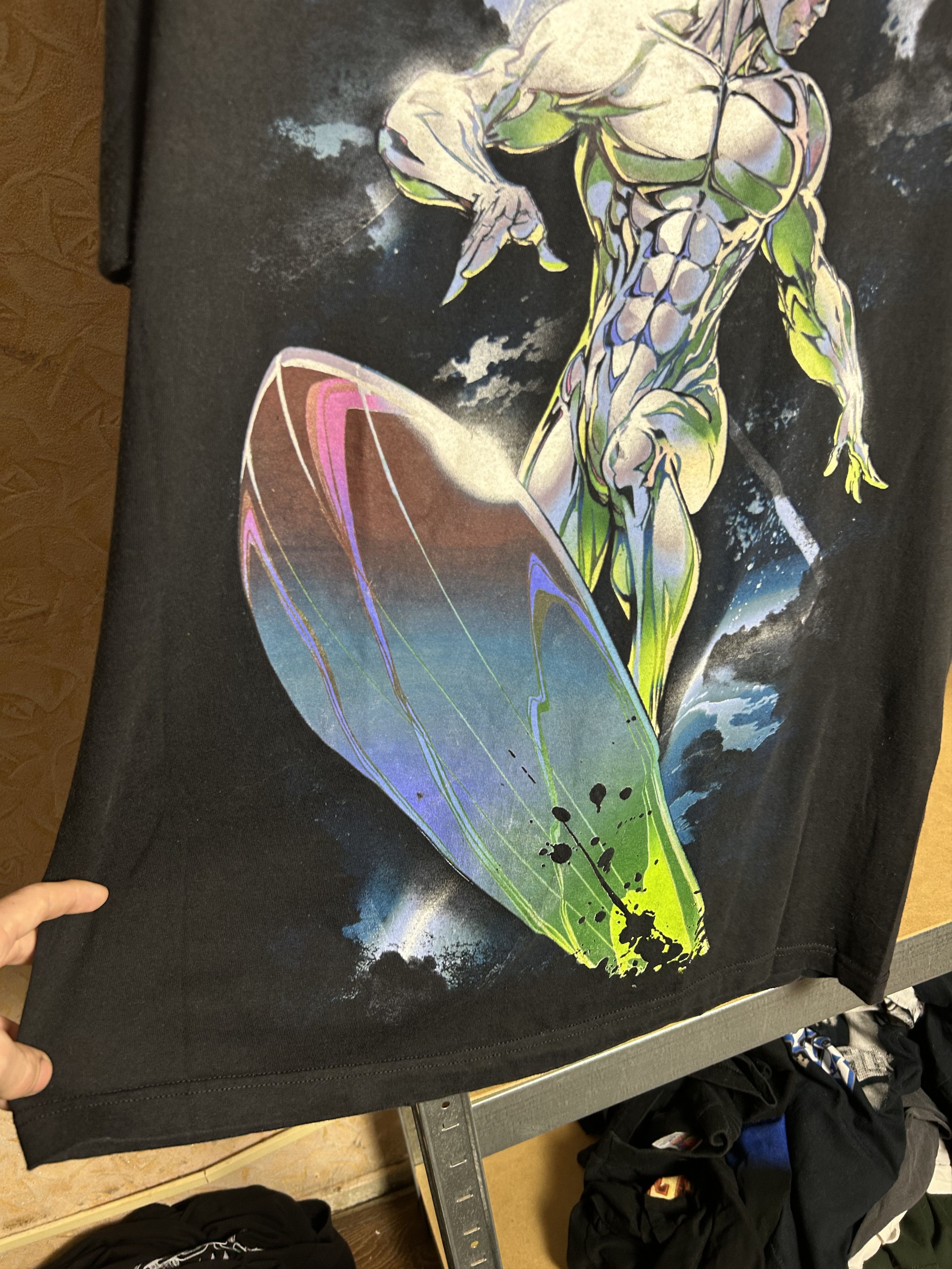 Marvel Comics Vintage 2000s Silver Surfer Mad Engine Marvel Comics T-shirt Size US L / EU 52-54 / 3 - 7 Thumbnail