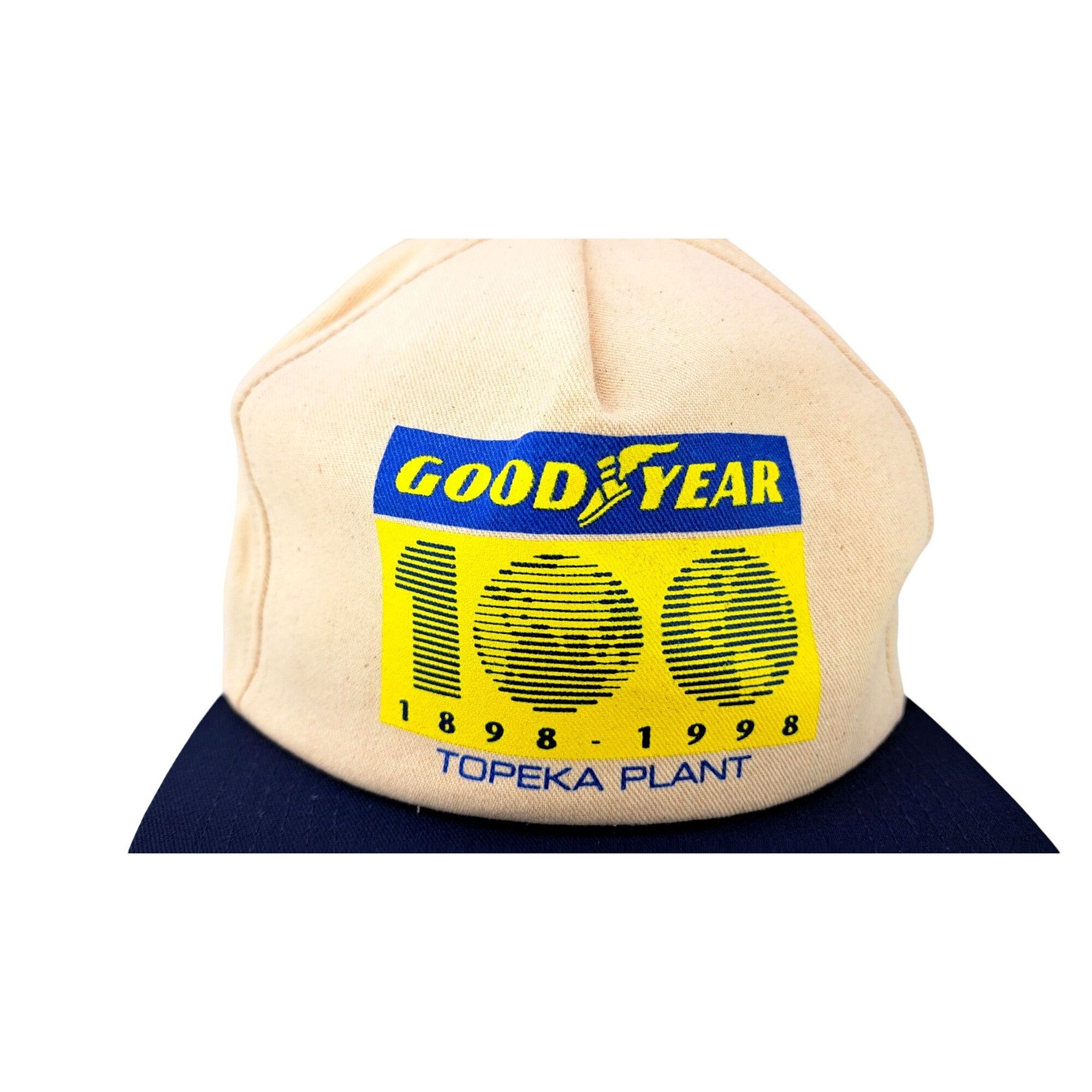 Vintage Vintage Goodyear 100 Anniversary Topeka KS Plant Snapback Size ONE SIZE - 2 Thumbnail