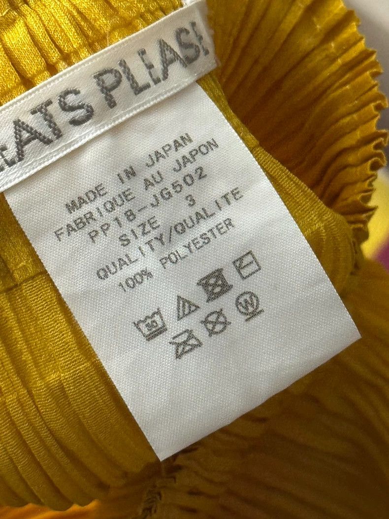 Issey Miyake issey miyake size:3 Yellow skirt 2505-Nextarrow Size 42" / US 20 - 3 Thumbnail