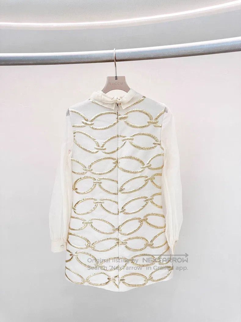 Valentino Valentino Golden dress Size S / US 4 / IT 40 - 2 Thumbnail