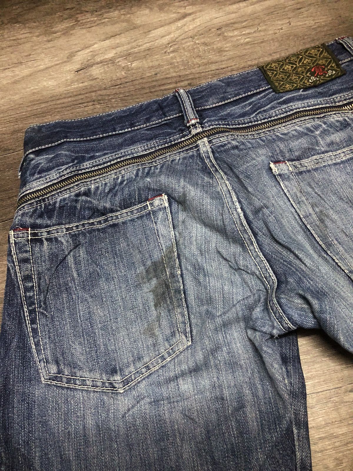 Eternal × Japanese Brand VINTAGE ENTERNAL DENIM JEANS Size US 32 / EU 48 - 24 Thumbnail