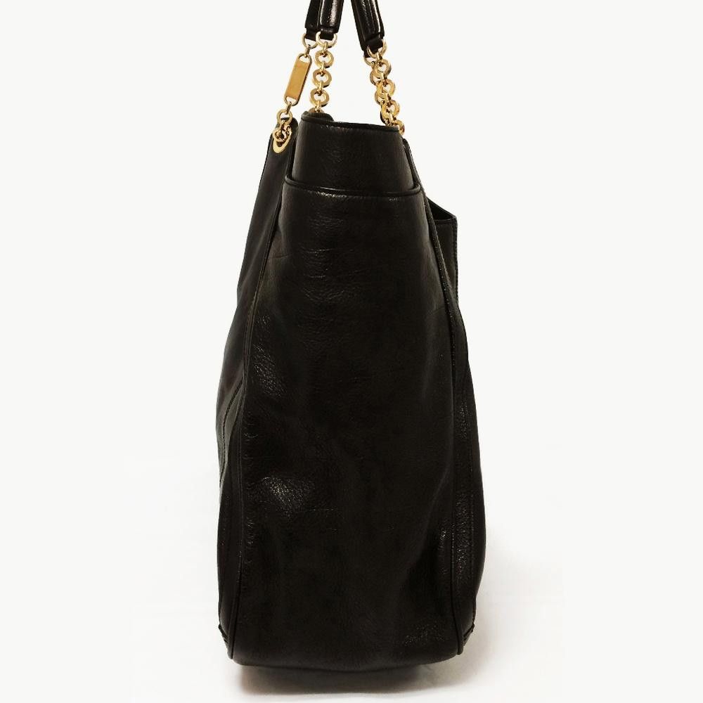 Salvatore Ferragamo Salvatore Ferragamo Betulla Black Leather Tote Bag Size ONE SIZE - 3 Thumbnail