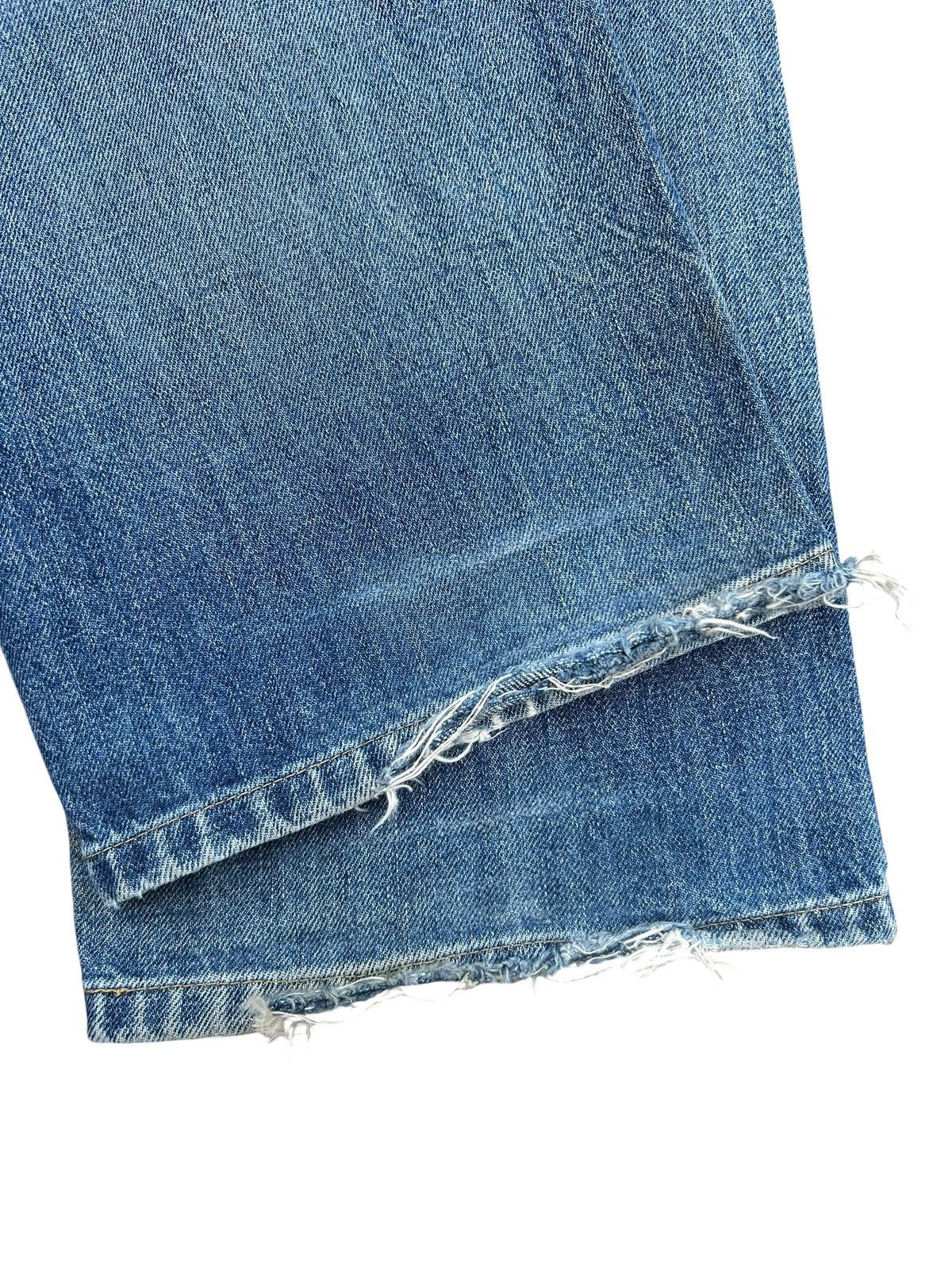 Kapital Thrashed Vintage Levis Big E Selvedge Denim Jeans Size US 31 - 18 Thumbnail