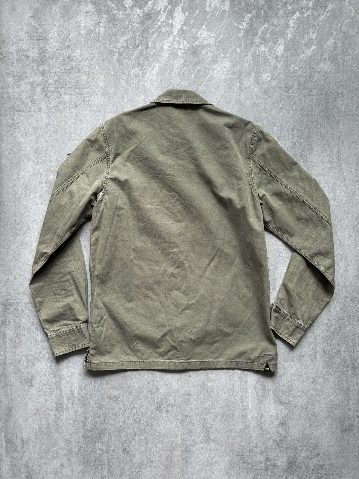 DENHAM Denham Mens Khaki Shirt long sleeve size S Size US S / EU 44-46 / 1 - 2 Thumbnail