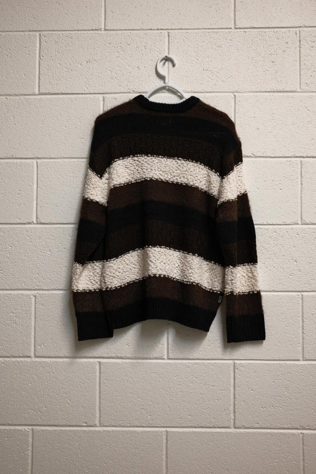 Obey Obey Striped Cozy Knit Sweater SIZE S Size US S / EU 44-46 / 1 - 2 Thumbnail