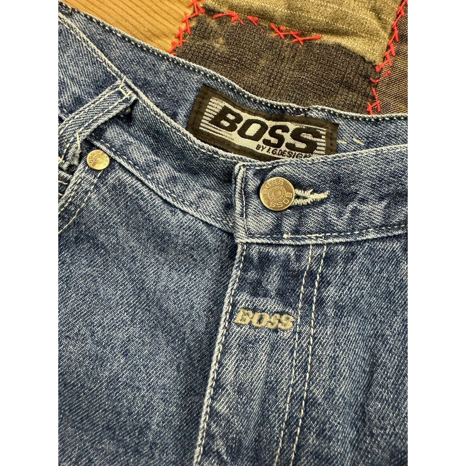 JNCO Deadstock 90s Baggy Skater Boss Jeans Men’s Size W28 X L30 Size US 28 / EU 44 - 7 Thumbnail