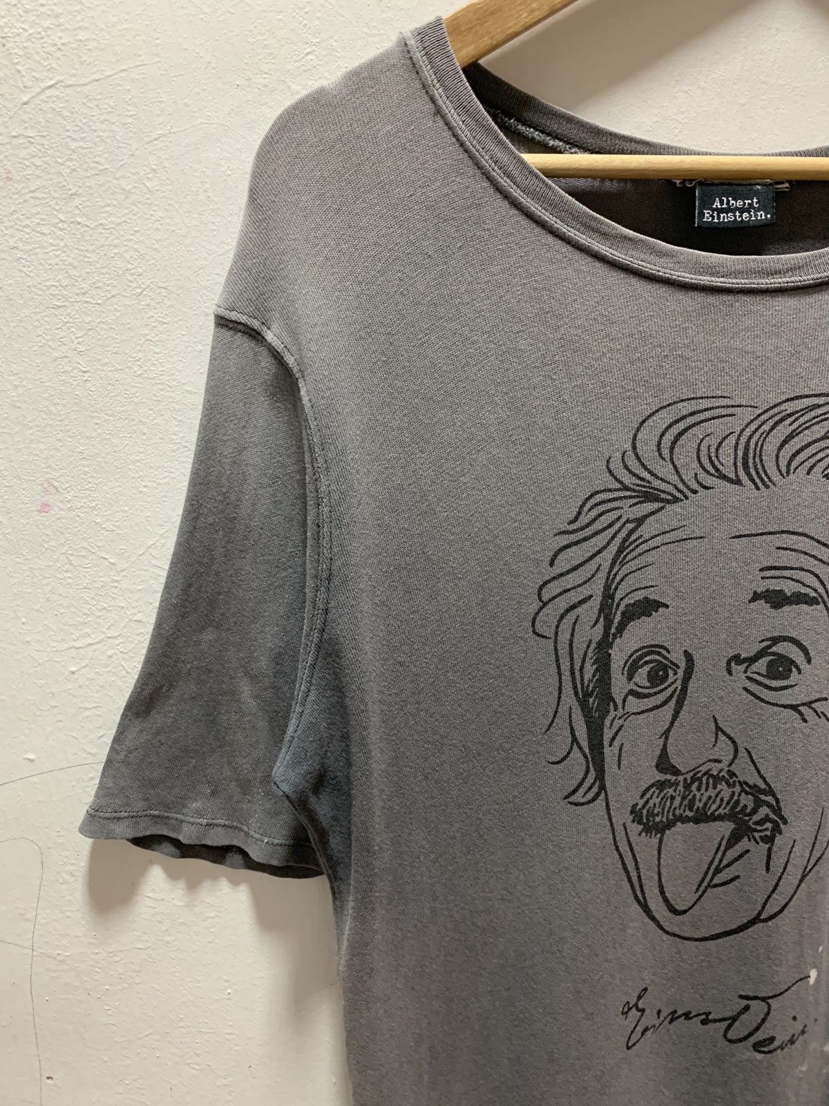 Zara Vintage Zara X Einstein Medium Tshirt Size US M / EU 48-50 / 2 - 2 Thumbnail