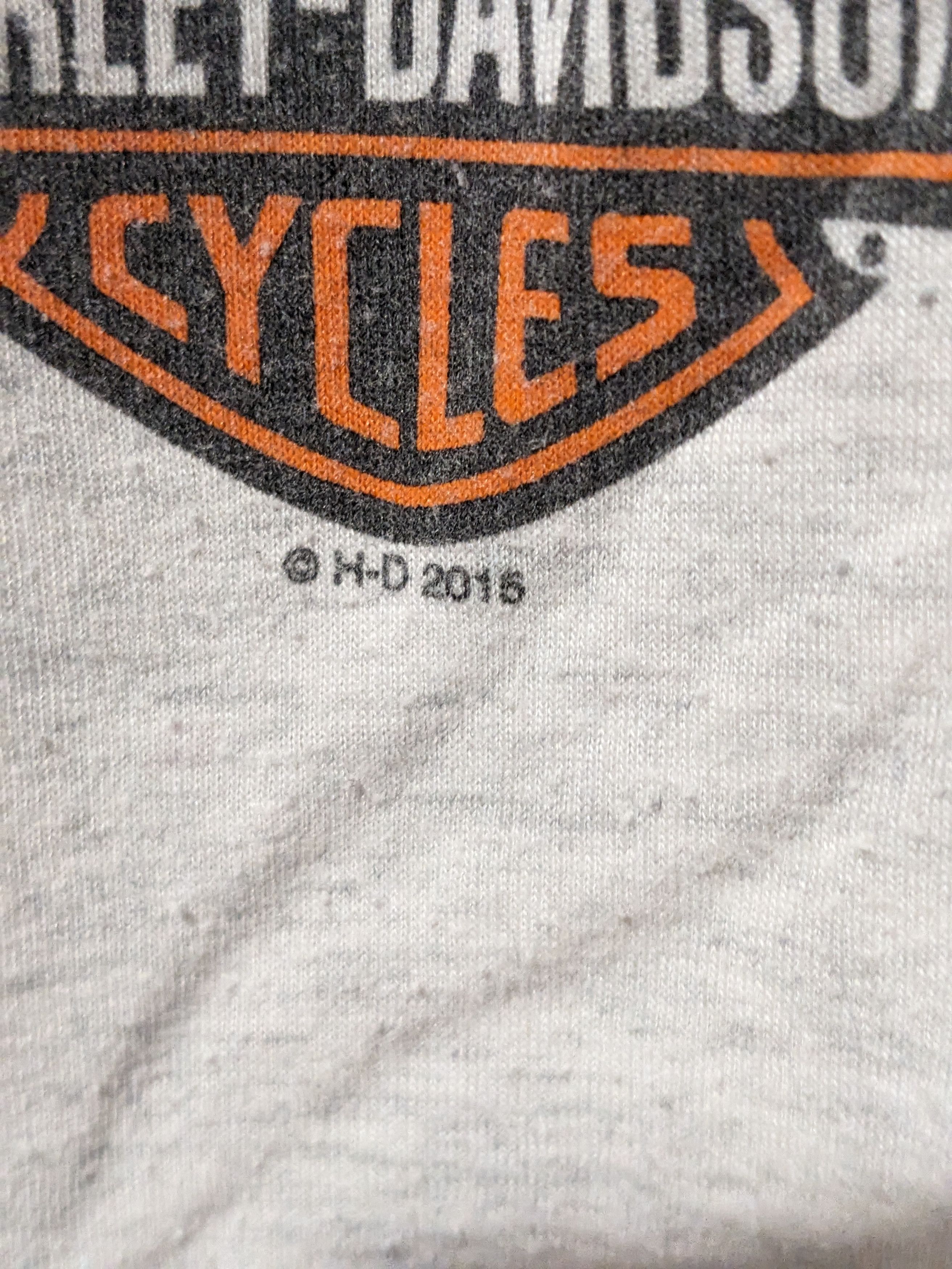 Harley Davidson × Vintage Vintage 2015 Harley Davidson Live to Ride Eagle T-Shirt Size US L / EU 52-54 / 3 - 3 Thumbnail