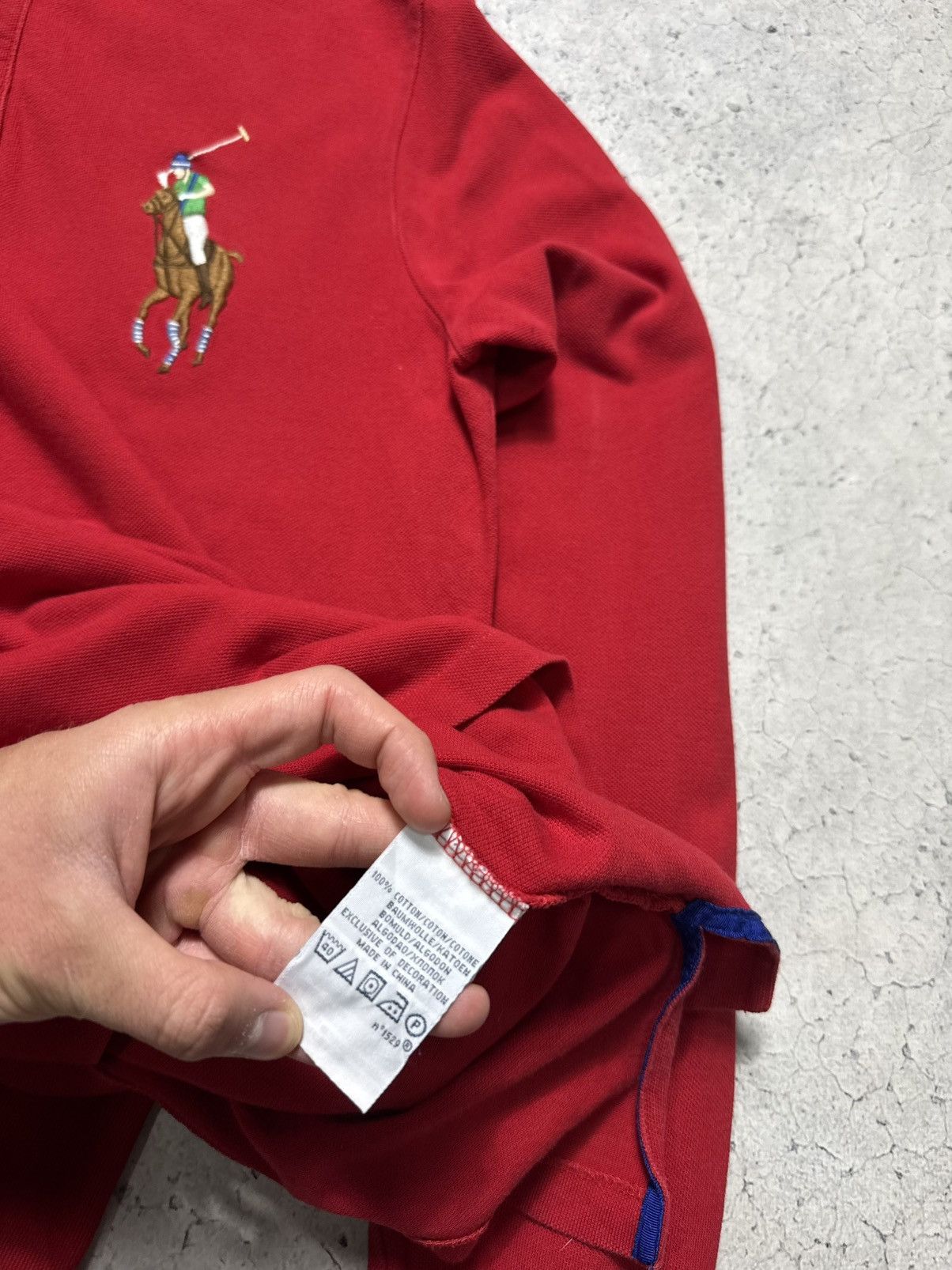 Polo Ralph Lauren Polo Ralph Lauren Polo Longsleeve Vintage Big Pony #3 Size US M / EU 48-50 / 2 - 8 Thumbnail