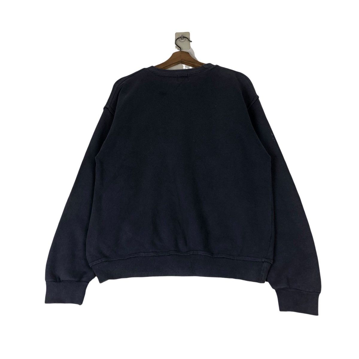 Japanese Brand Rasty 1971 Sun-Faded Navy Crewneck – Rainbow Stitch Vintage Size US M / EU 48-50 / 2 - 11 Thumbnail