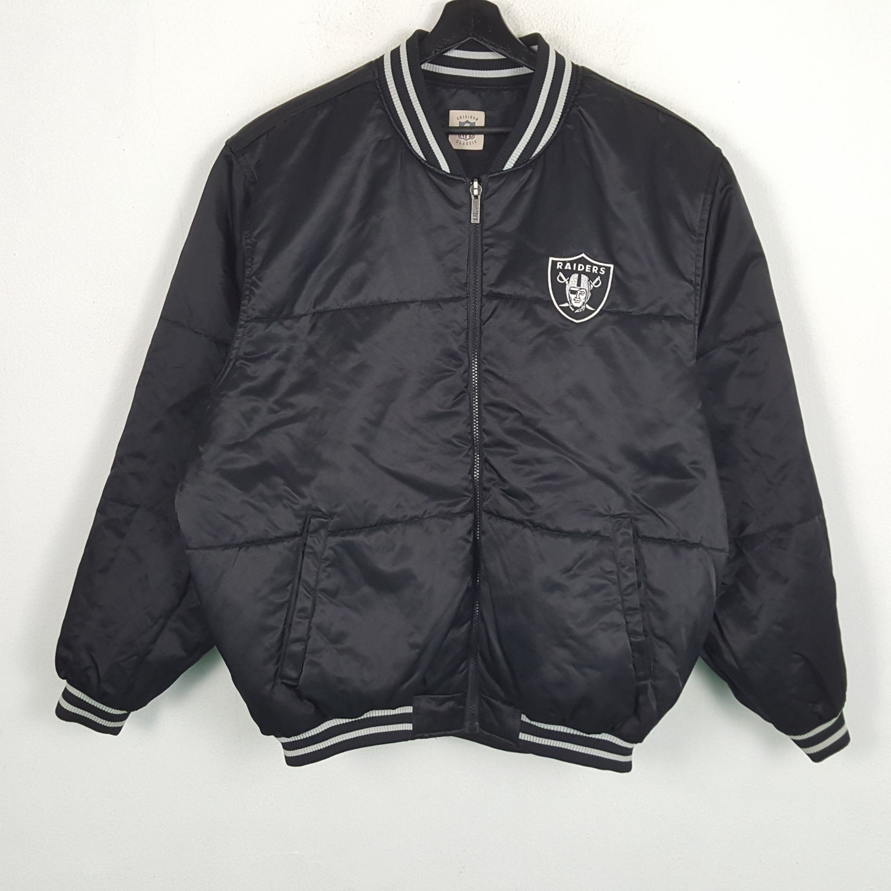 NFL × Vintage RAIDERS American Sports Football NFL Reversible Jacket Size US XXL / EU 58 / 5 - 5 Thumbnail