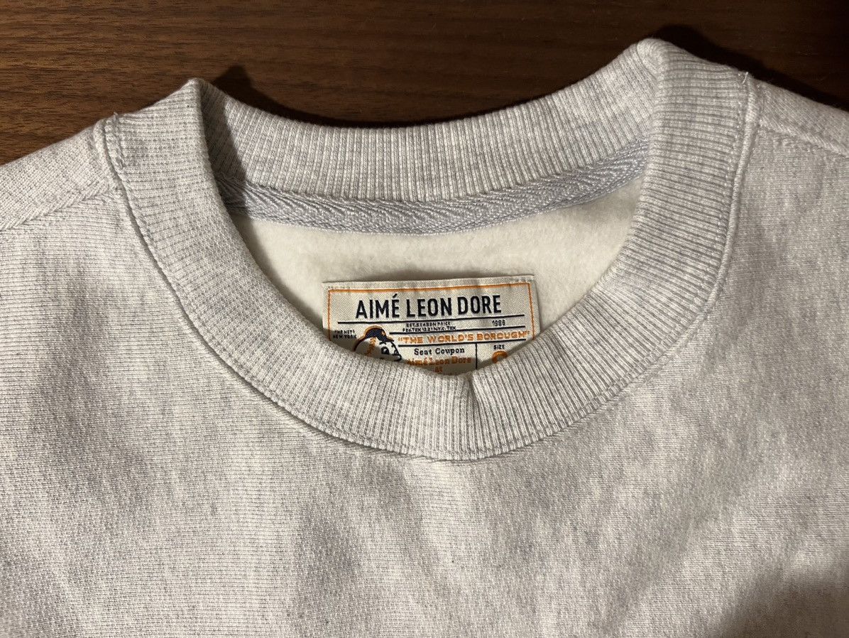 Aime Leon Dore Aime Leon Dore ALD New York Mets Chainstitch Crewneck Small Size US S / EU 44-46 / 1 - 4 Thumbnail