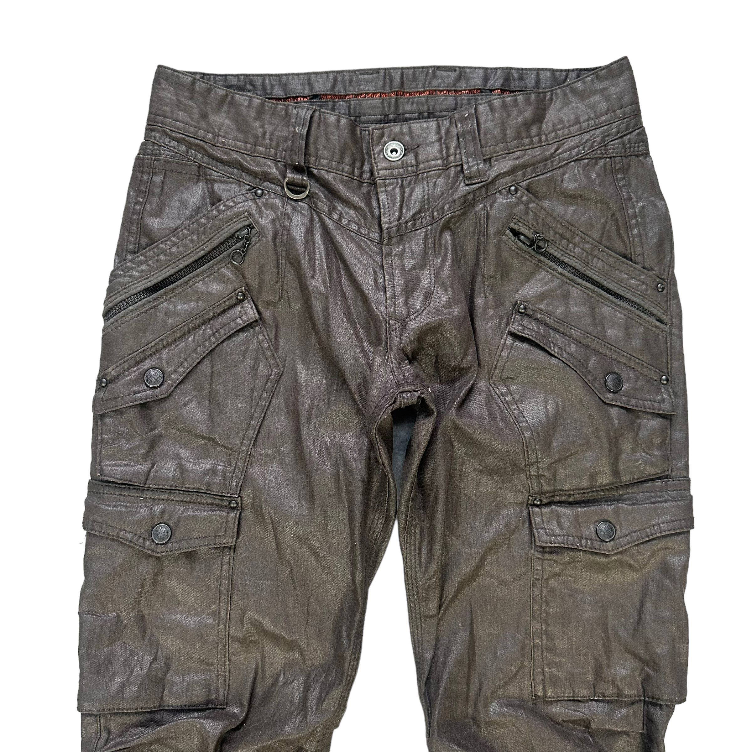 Nicole Club NICOLE CLUB FOR MEN MULTIPOCKET CARGO PANT #8639-018 Size US 31 - 2 Thumbnail