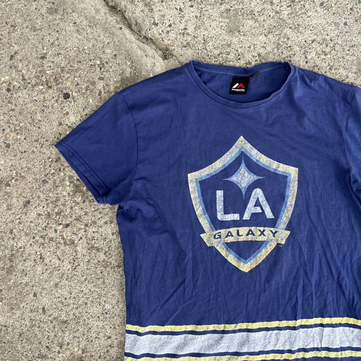 Vintage VINTAGE 2008 BLOKE CORE MLS "LA GALAXY" SOCCER JERSEY Size US XL / EU 56 / 4 - 3 Thumbnail