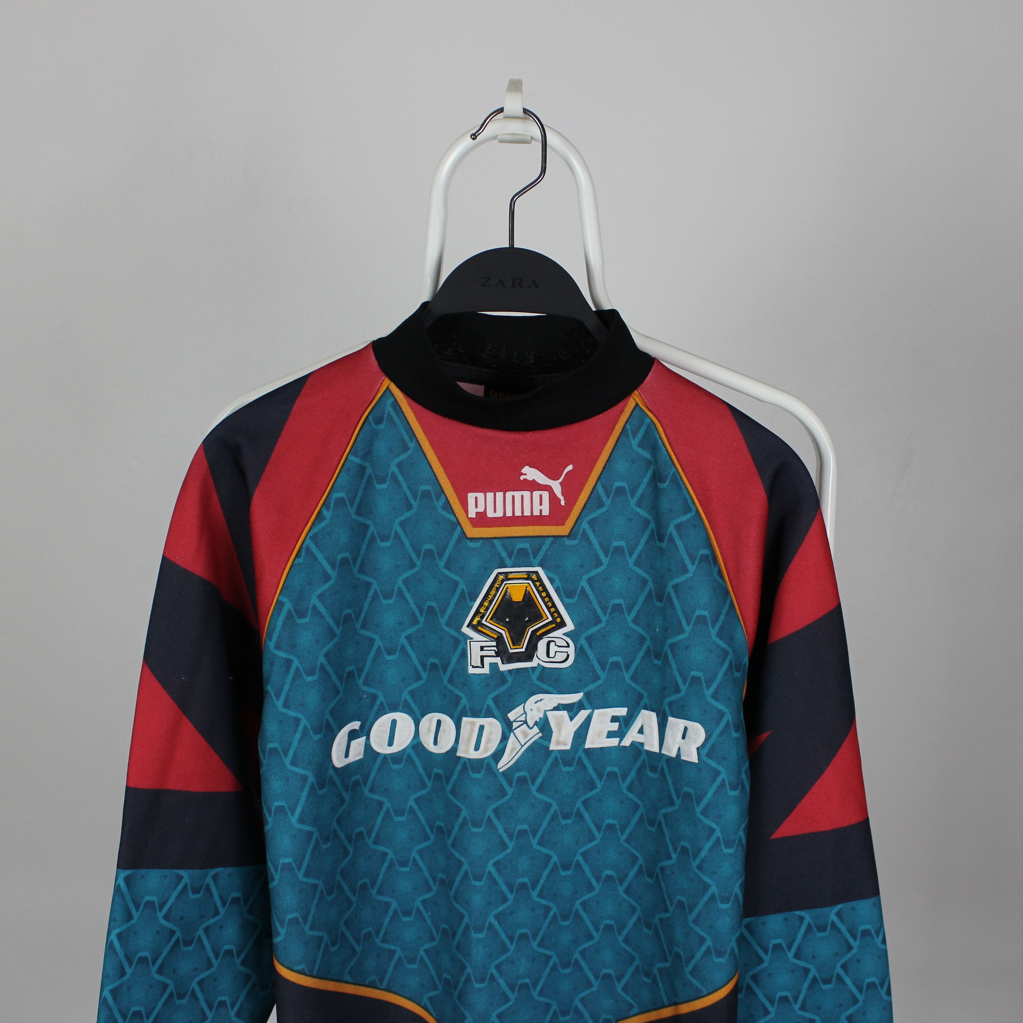 Puma 1996-97 Wolverhampton Wanderers Goalkeeper Shirt Puma kids Size US XS / EU 42 / 0 - 2 Thumbnail