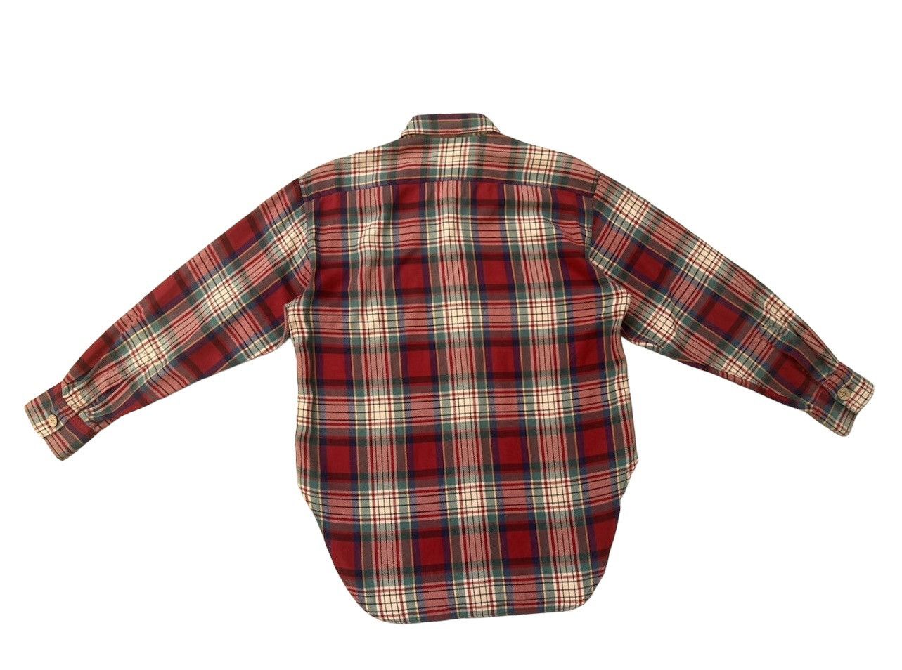 Nicole Club Vintage 90s Nicole Club For Men Plaid Tartan Flannel Shirt Size US L / EU 52-54 / 3 - 2 Thumbnail