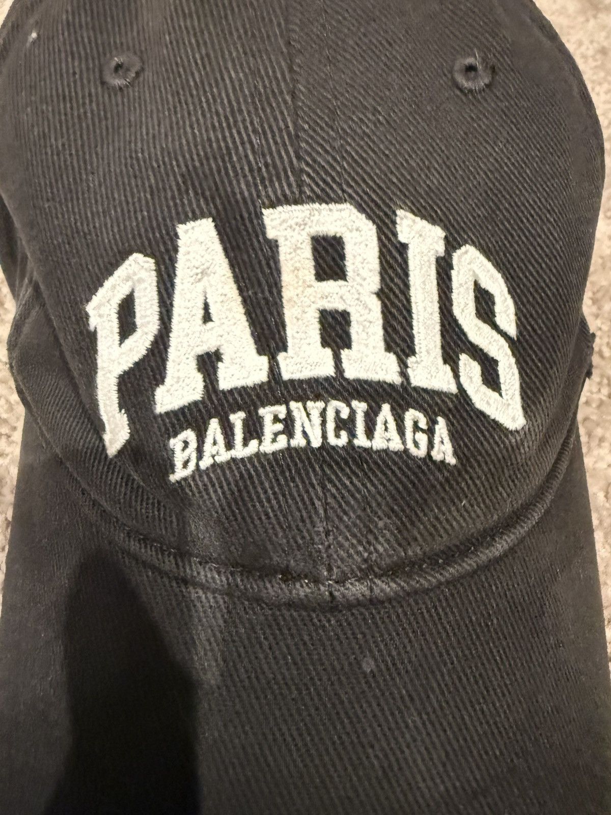 Balenciaga Balenciaga Paris Hat Cap Size ONE SIZE - 3 Thumbnail