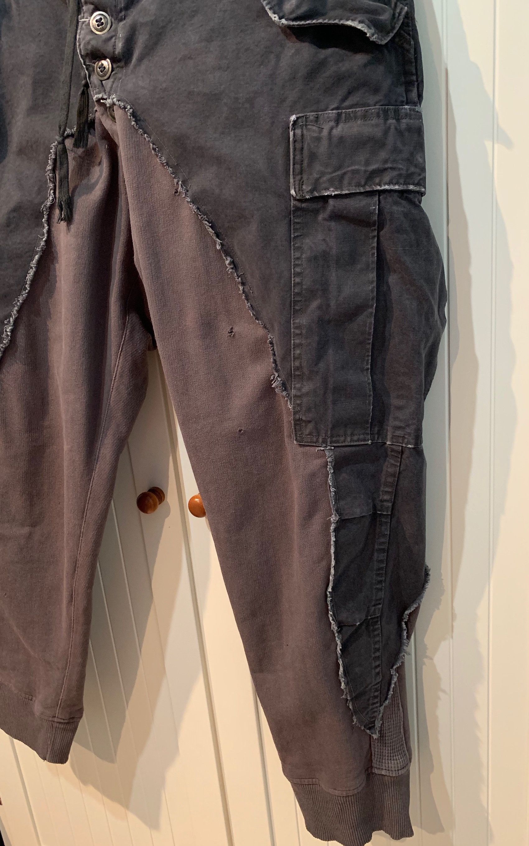 Greg Lauren Pant 50/50 Army Terry Size US 36 / EU 52 - 3 Thumbnail