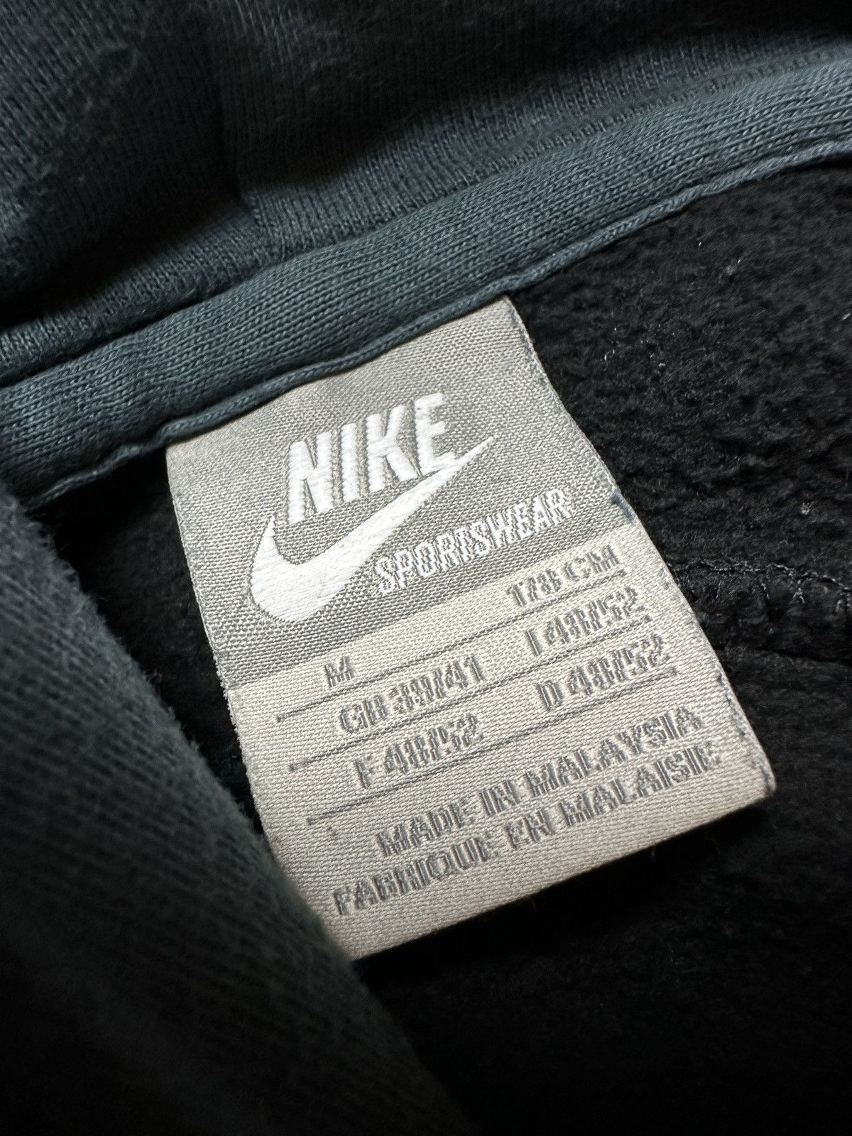 Nike Vintage Strippers Hoodie Nike small swoosh y2k logo USA 00s Size US M / EU 48-50 / 2 - 7 Thumbnail