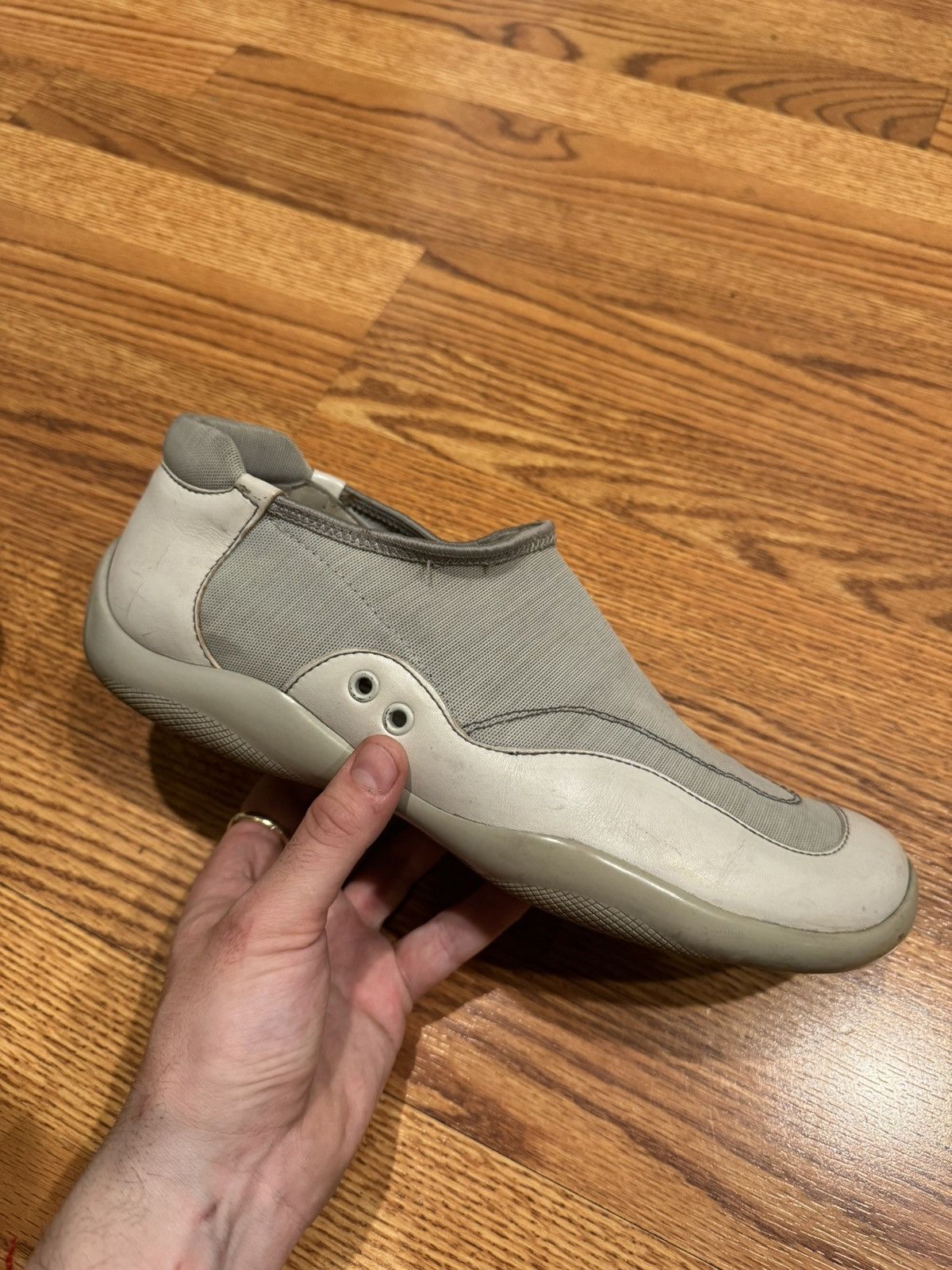 Prada Prada America's Cup Men's Rubber Y2K Italy Size US 9 / EU 42 - 1 Thumbnail