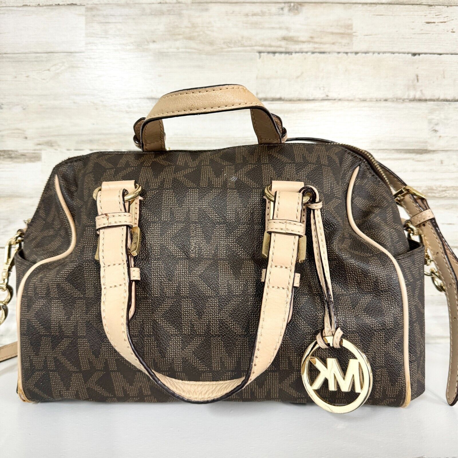 Michael Kors Rare Retired Michael Kors All Over Print Small Duffel Bag Size ONE SIZE - 1 Thumbnail