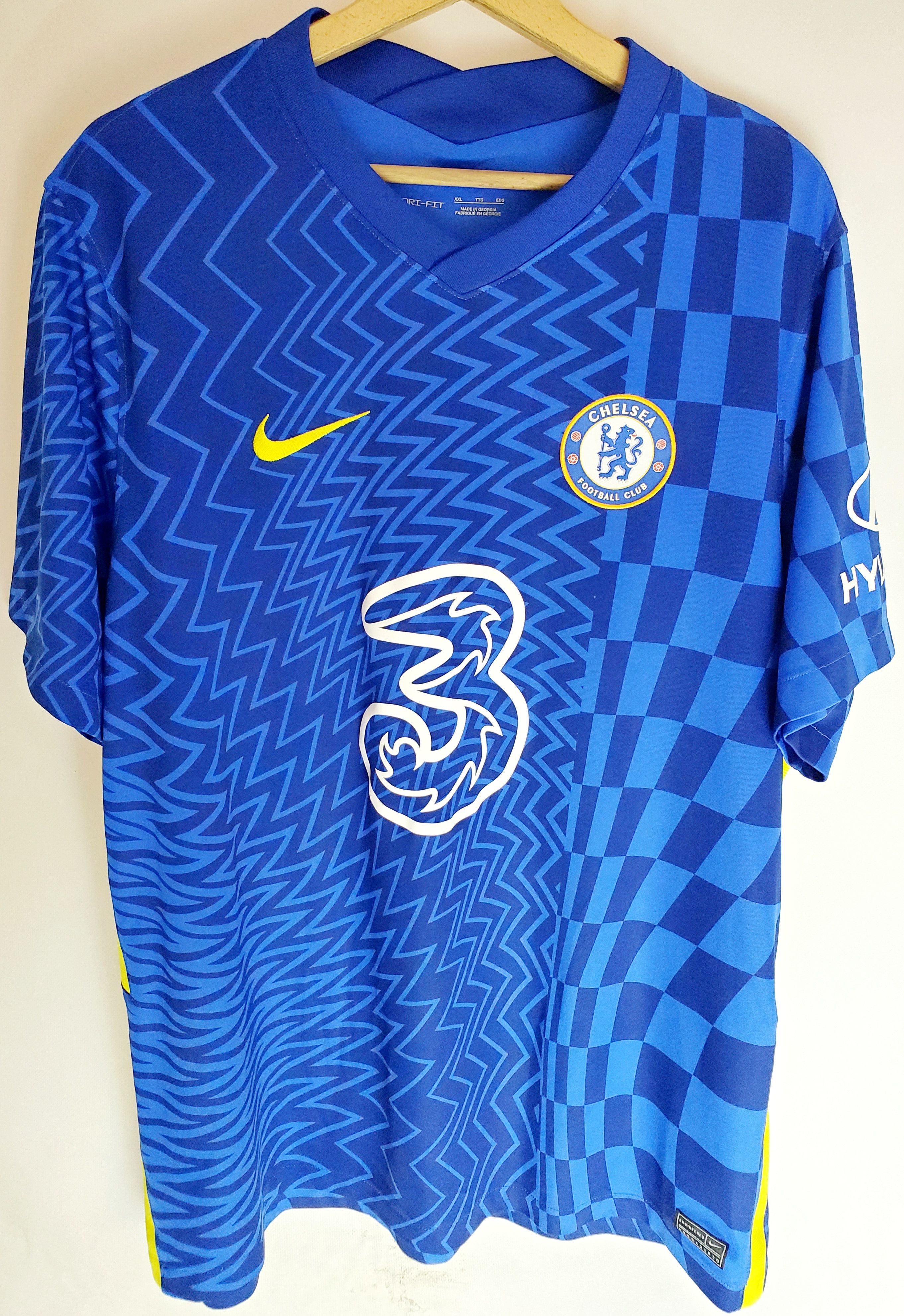 Nike CHELSEA 2021/2022 HOME NIKE JERSEY Perfect condition XXL Size US XXL / EU 58 / 5 - 1 Thumbnail