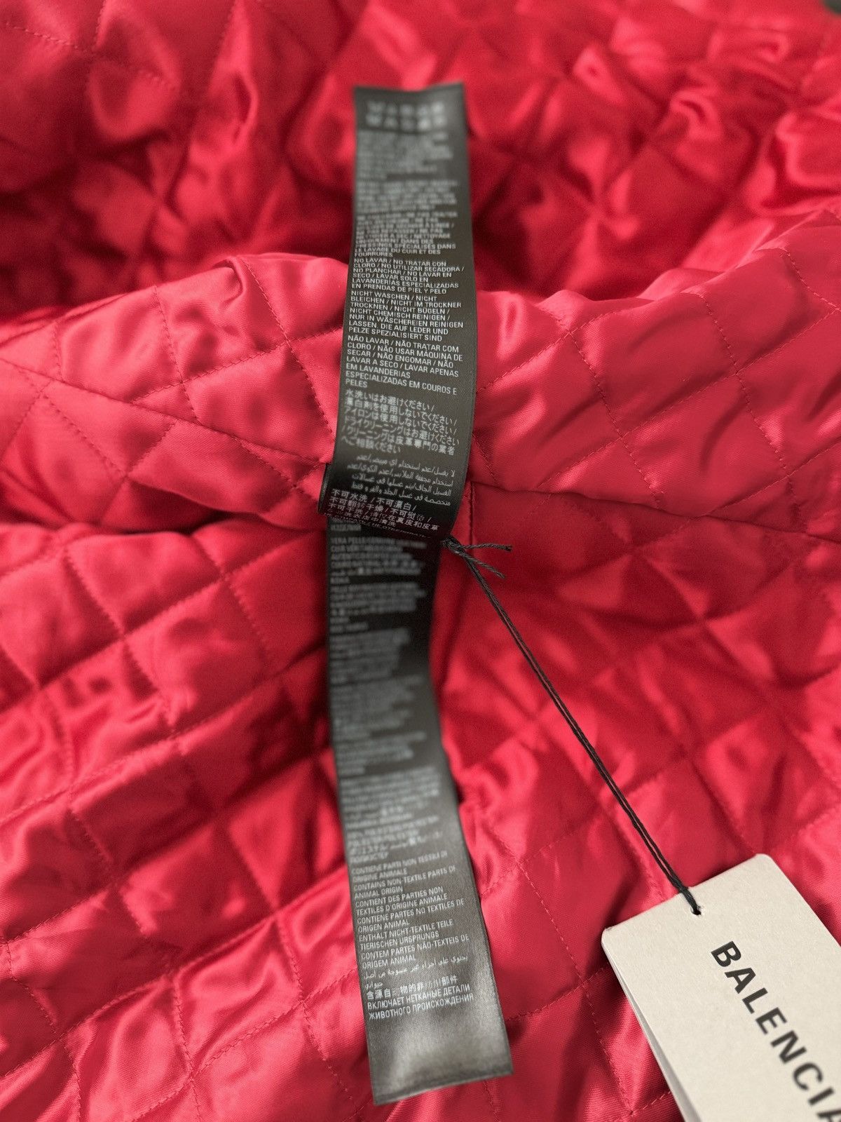 Balenciaga FW22 Lost Tape Upcycled Leather Jacket Size US M / EU 48-50 / 2 - 12 Thumbnail
