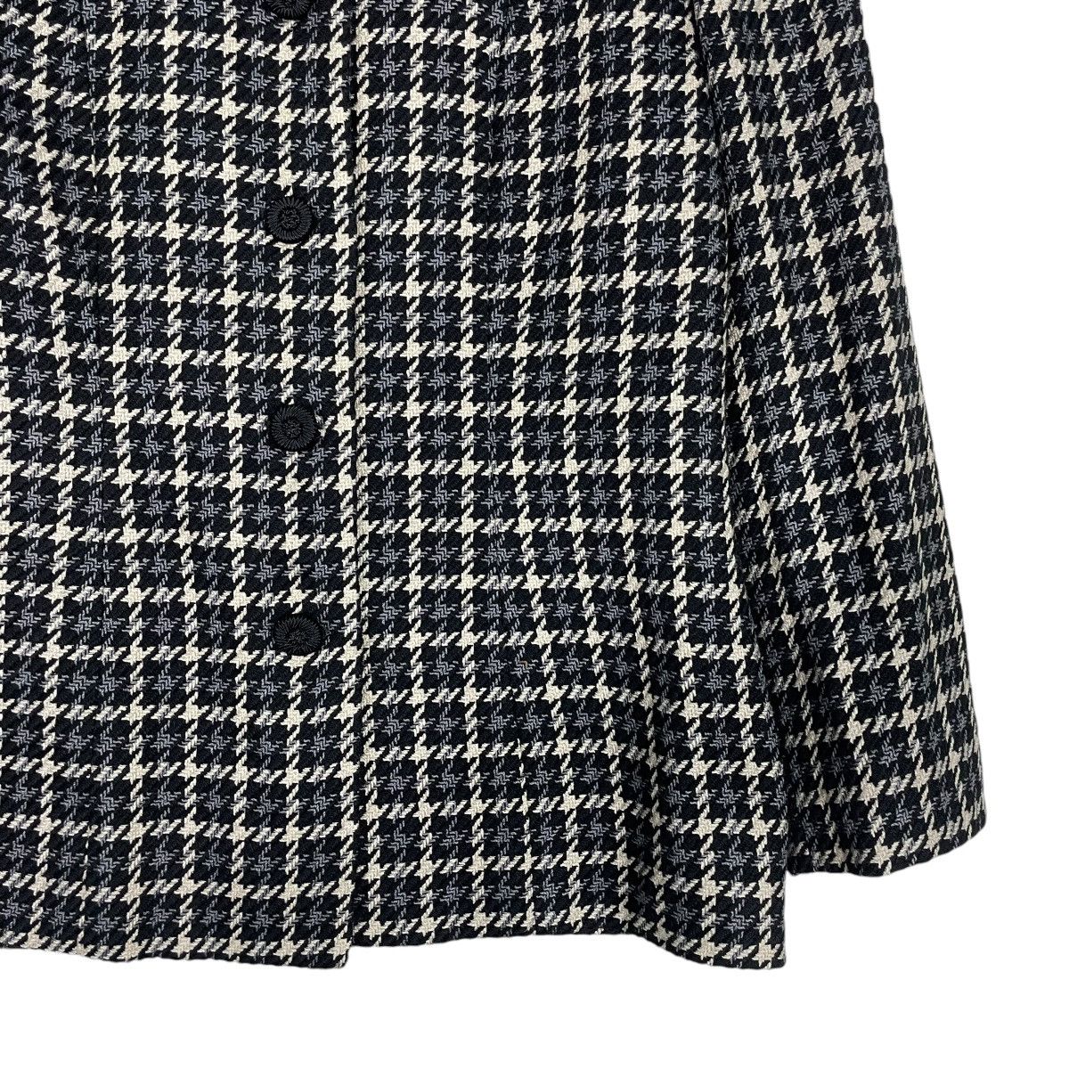 Burberry × Vintage 💥90s BURBERRYS CHECKED BLACK WHITE JACKET Size M / US 6-8 / IT 42-44 - 4 Thumbnail