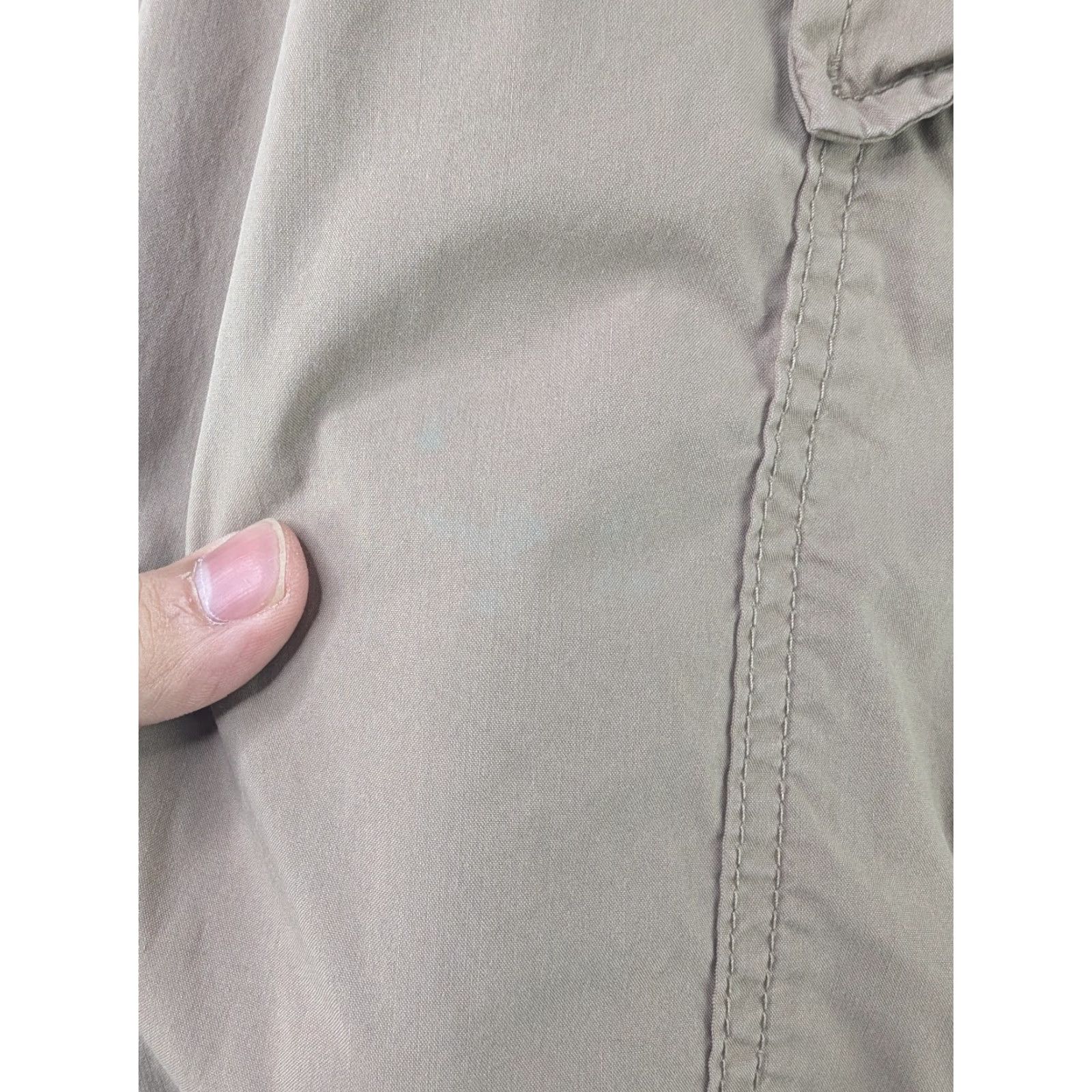 Uniqlo Uniqlo Pants Cargo Women S Brown Beige Easy Drawstring Regular Size S 458340 Size 28" / US 6 / IT 42 - 3 Thumbnail