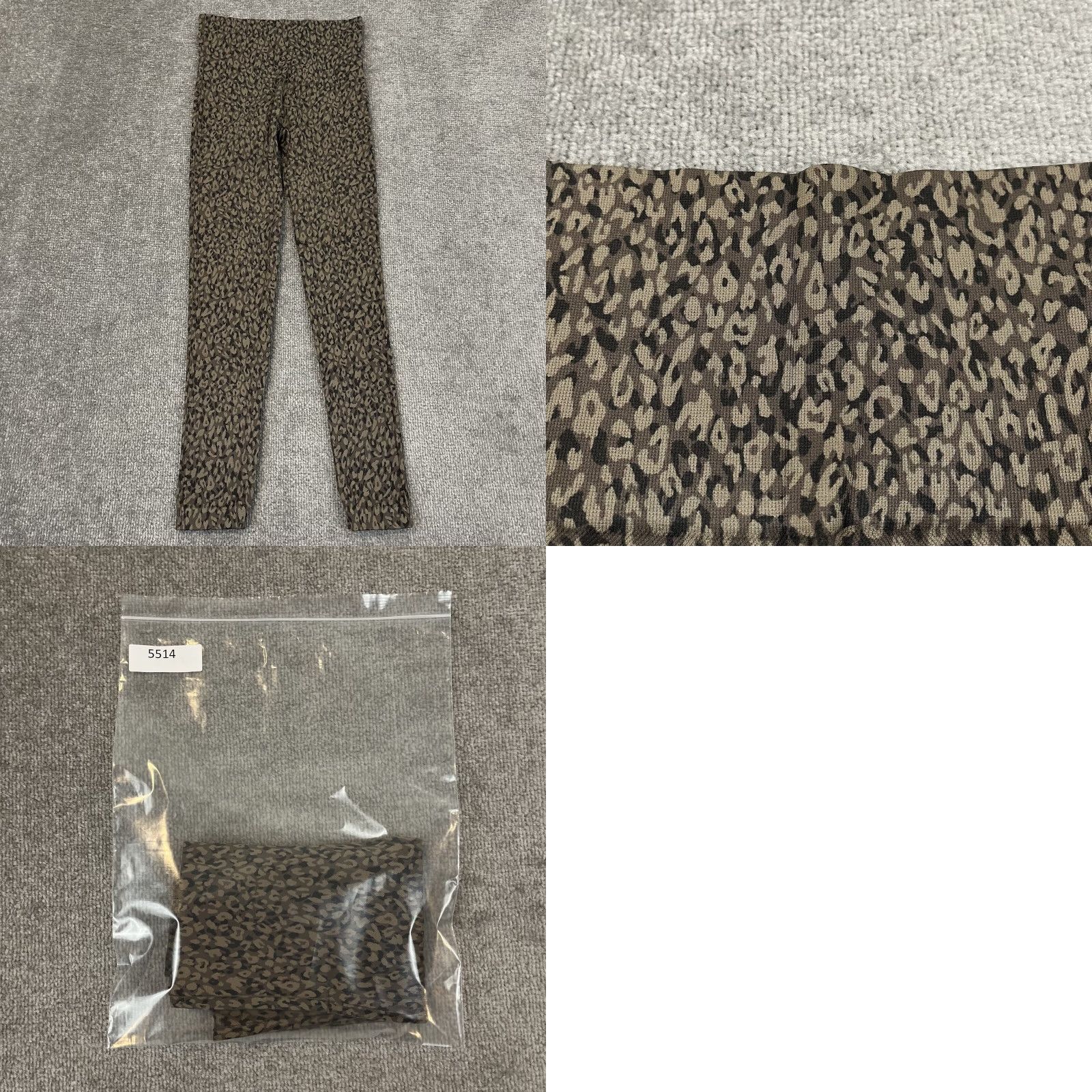 Spanx SPANX Leggings Women Small Look at Me Now Capris Leopard Print Yoga Gym Capris Size 40" / US 18 - 8 Thumbnail