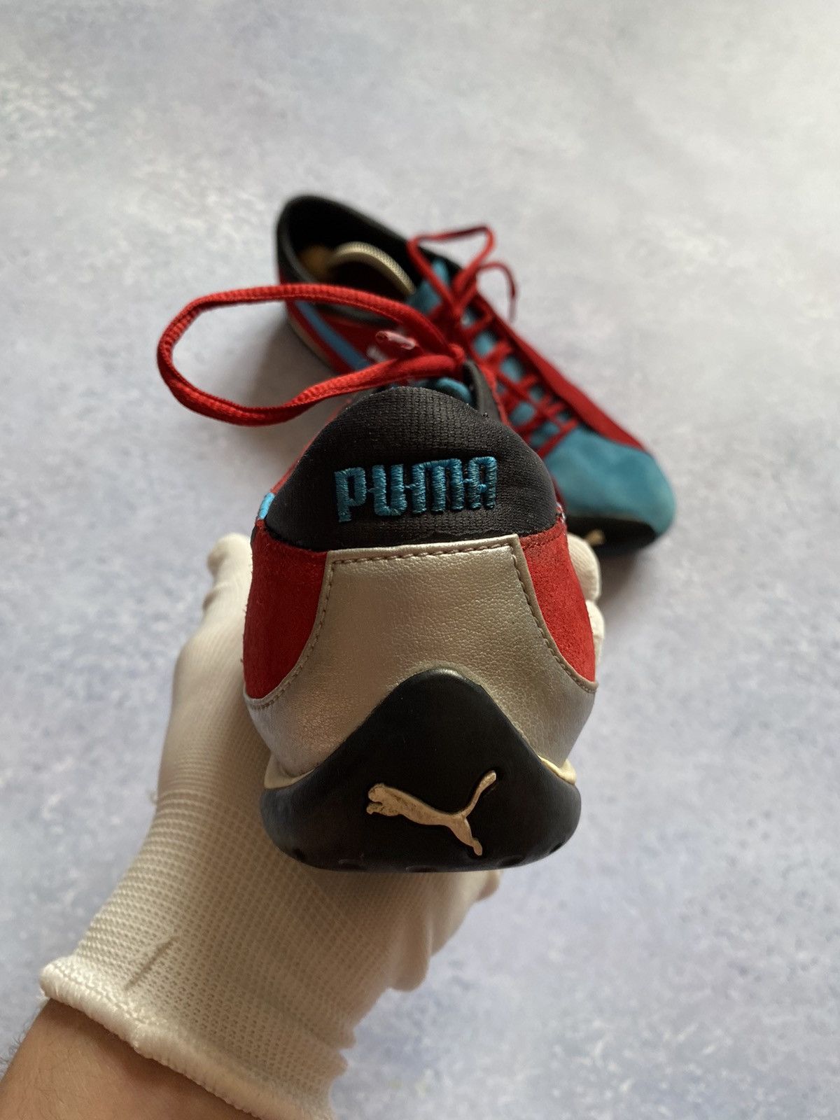 Puma Vintage Puma Racing Shoes UK 10.5 US 11.5 EUR 45 Size US 11.5 / EU 44-45 - 18 Thumbnail